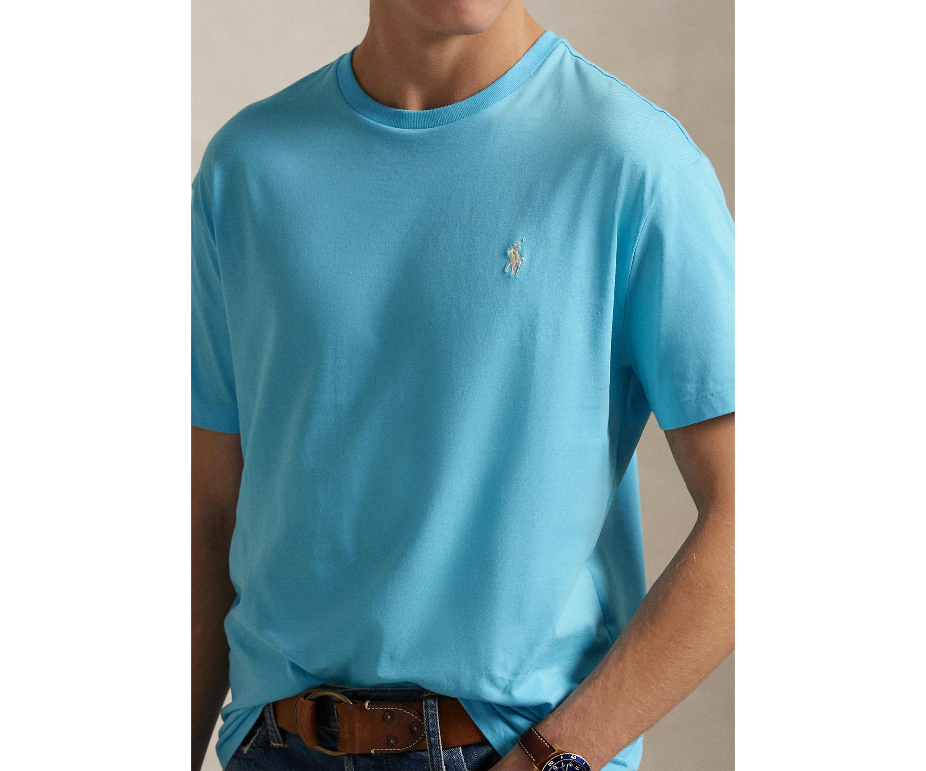 Classic Fit Jersey Crew Neck T-Shirt