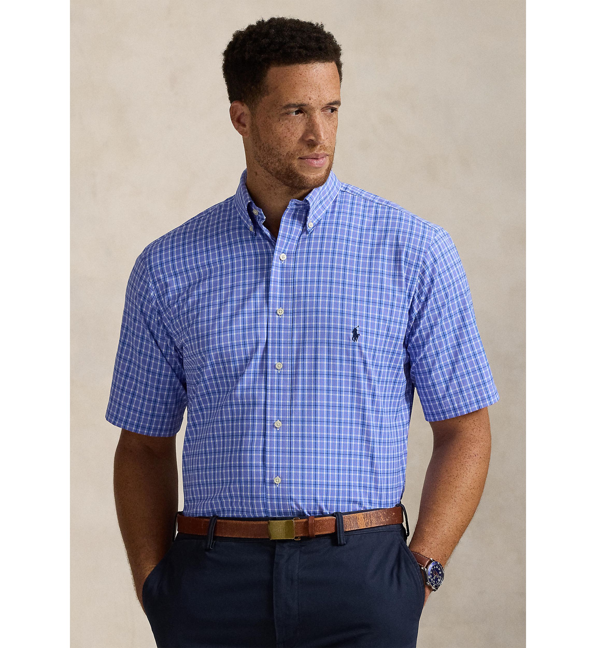 Big & Tall Performance Twill Shirt 