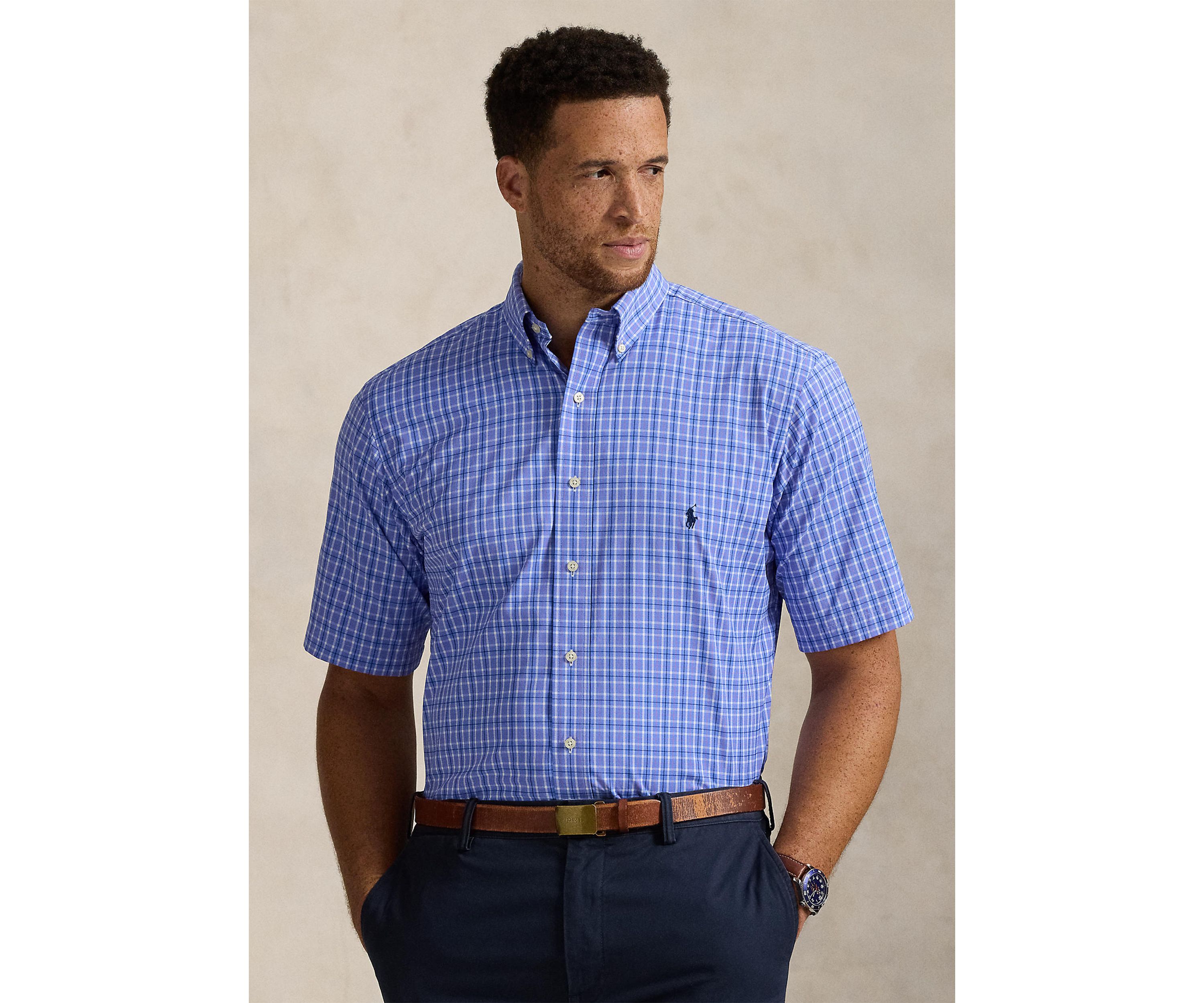 Big & Tall Performance Twill Shirt 