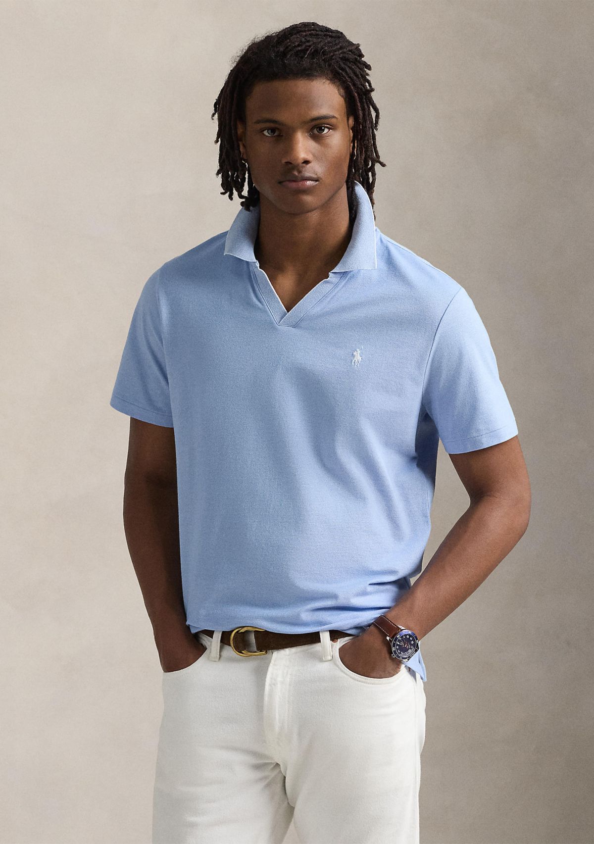 Classic Fit Featherweight Polo Shirt