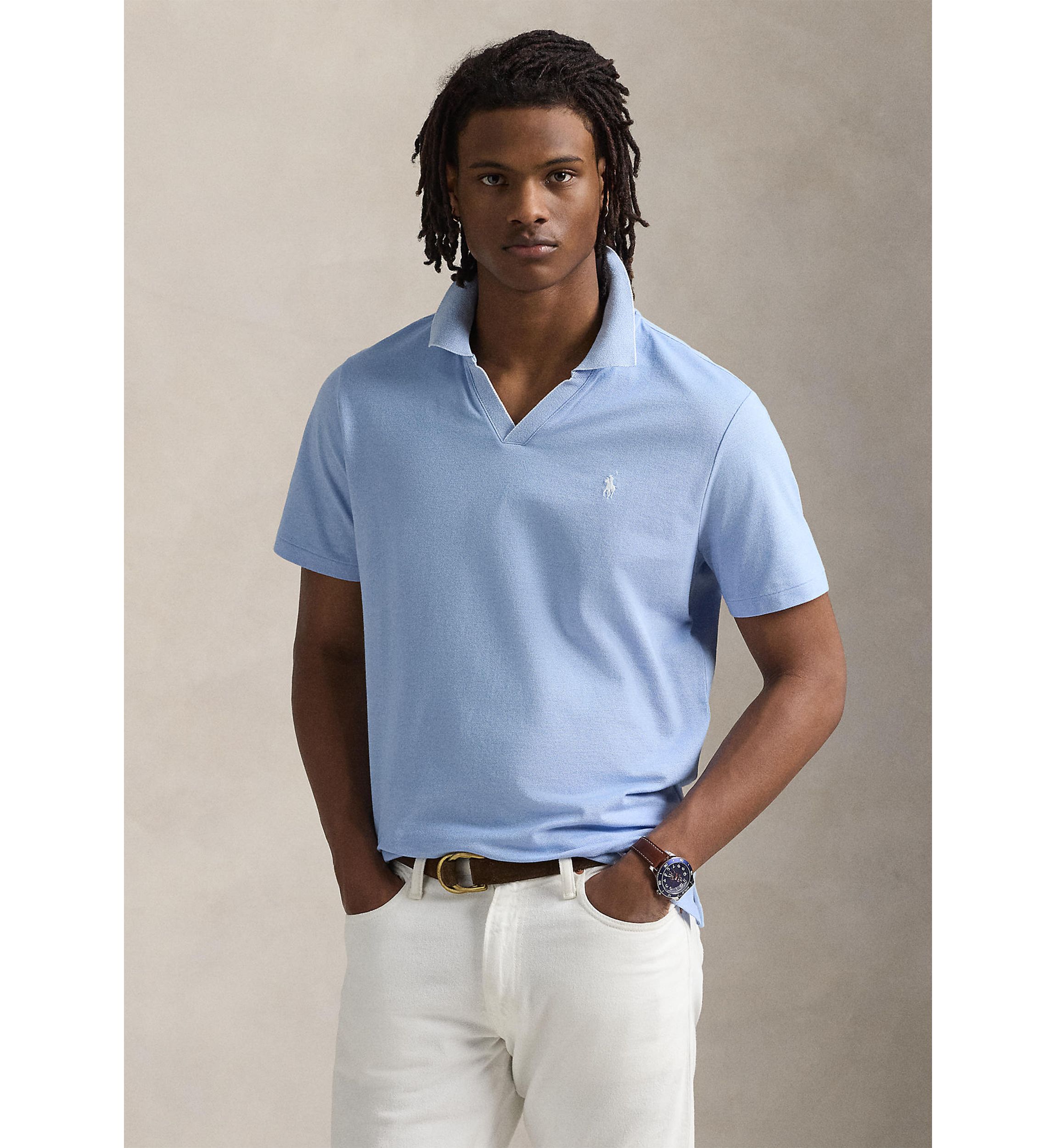 Classic Fit Featherweight Polo Shirt