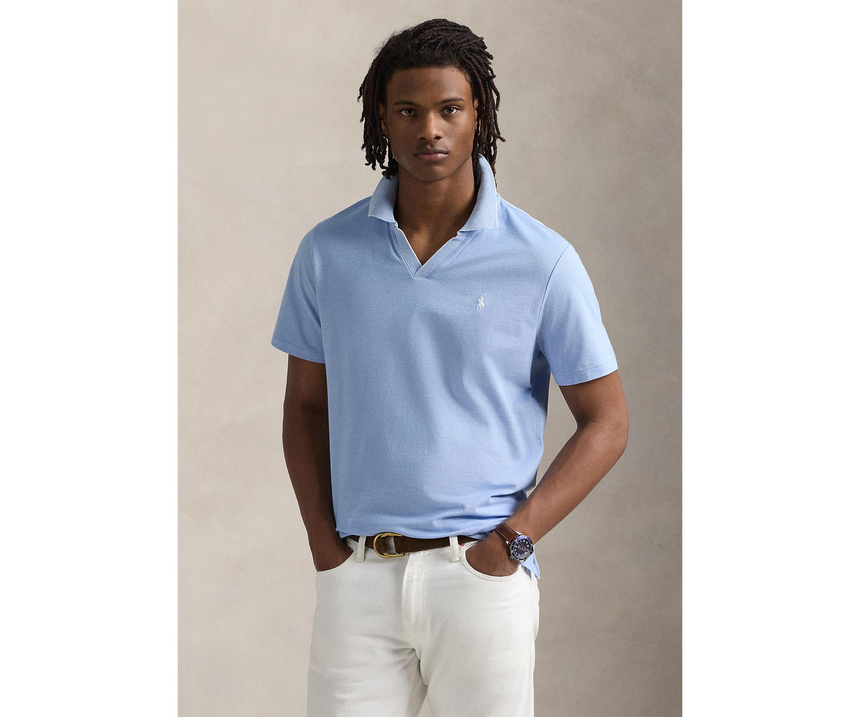 Classic Fit Featherweight Polo Shirt