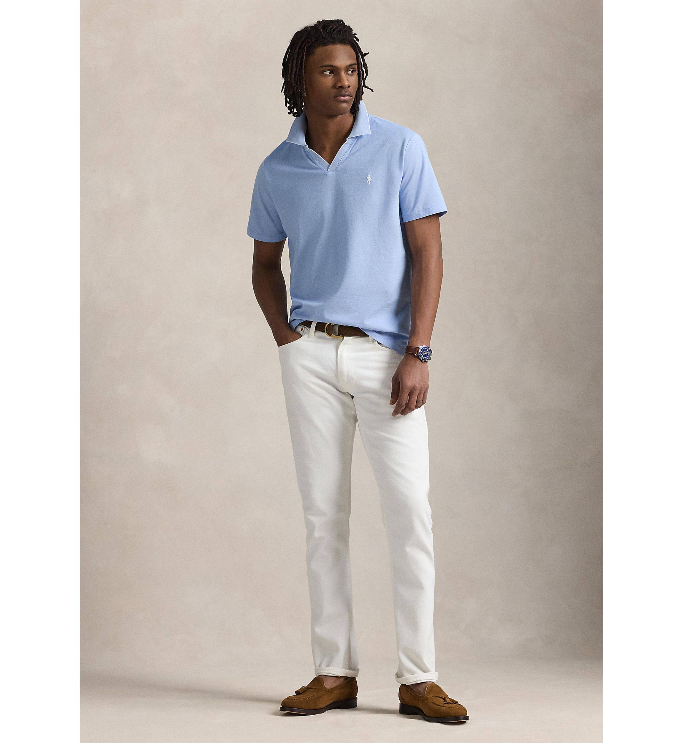 Classic Fit Featherweight Polo Shirt