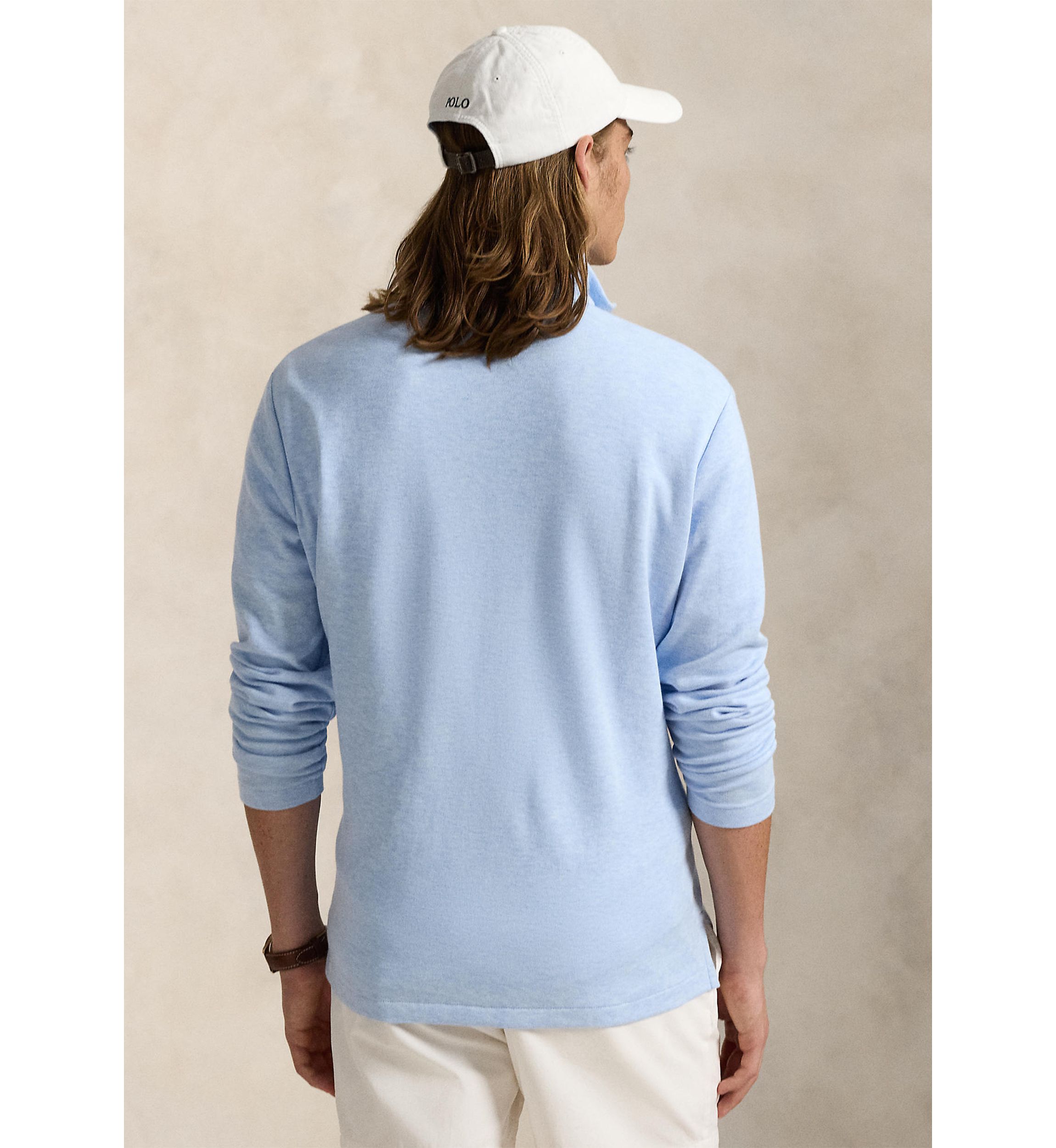 Cotton Blend Jacquard Pullover Sweater