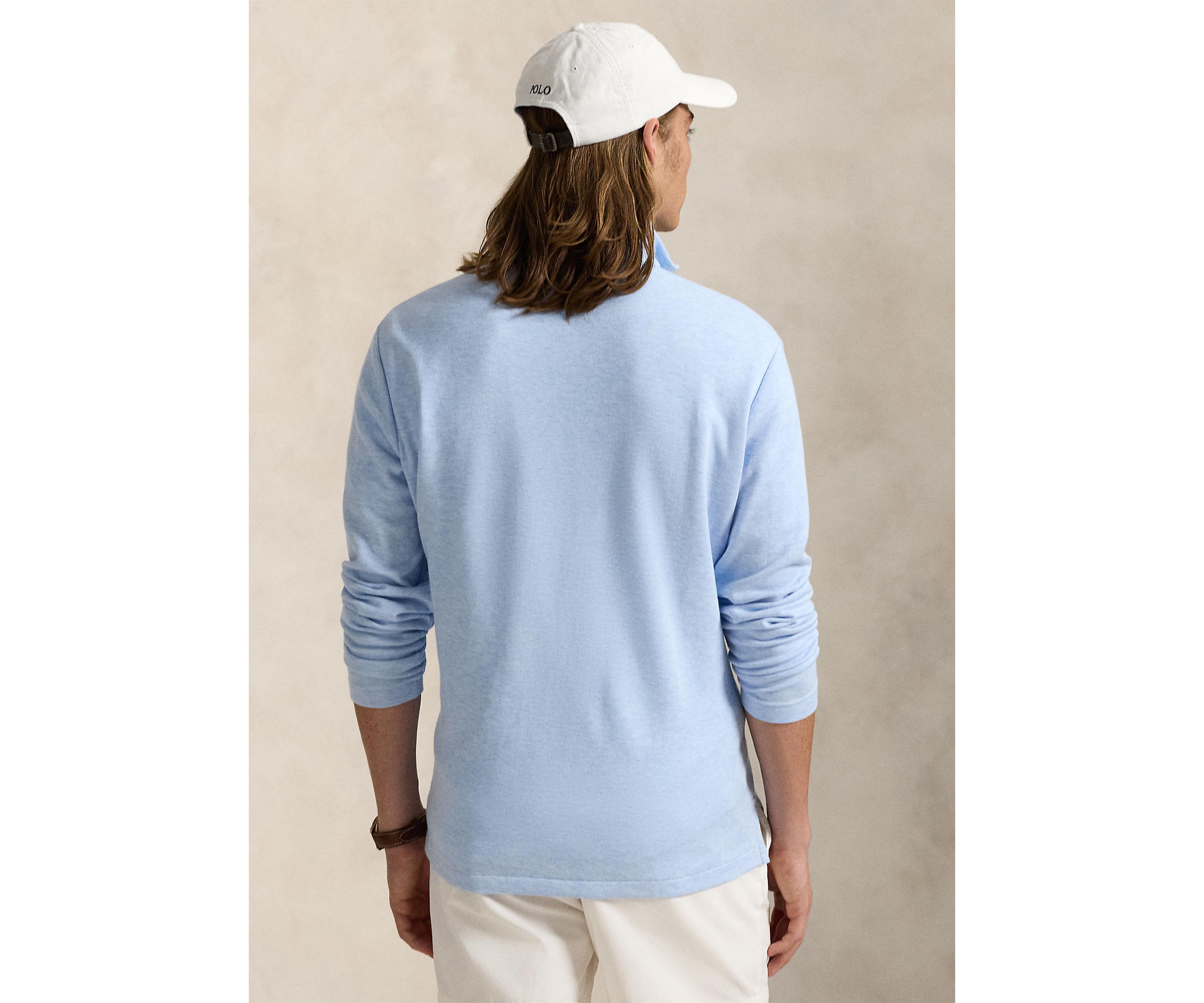 Cotton Blend Jacquard Pullover Sweater