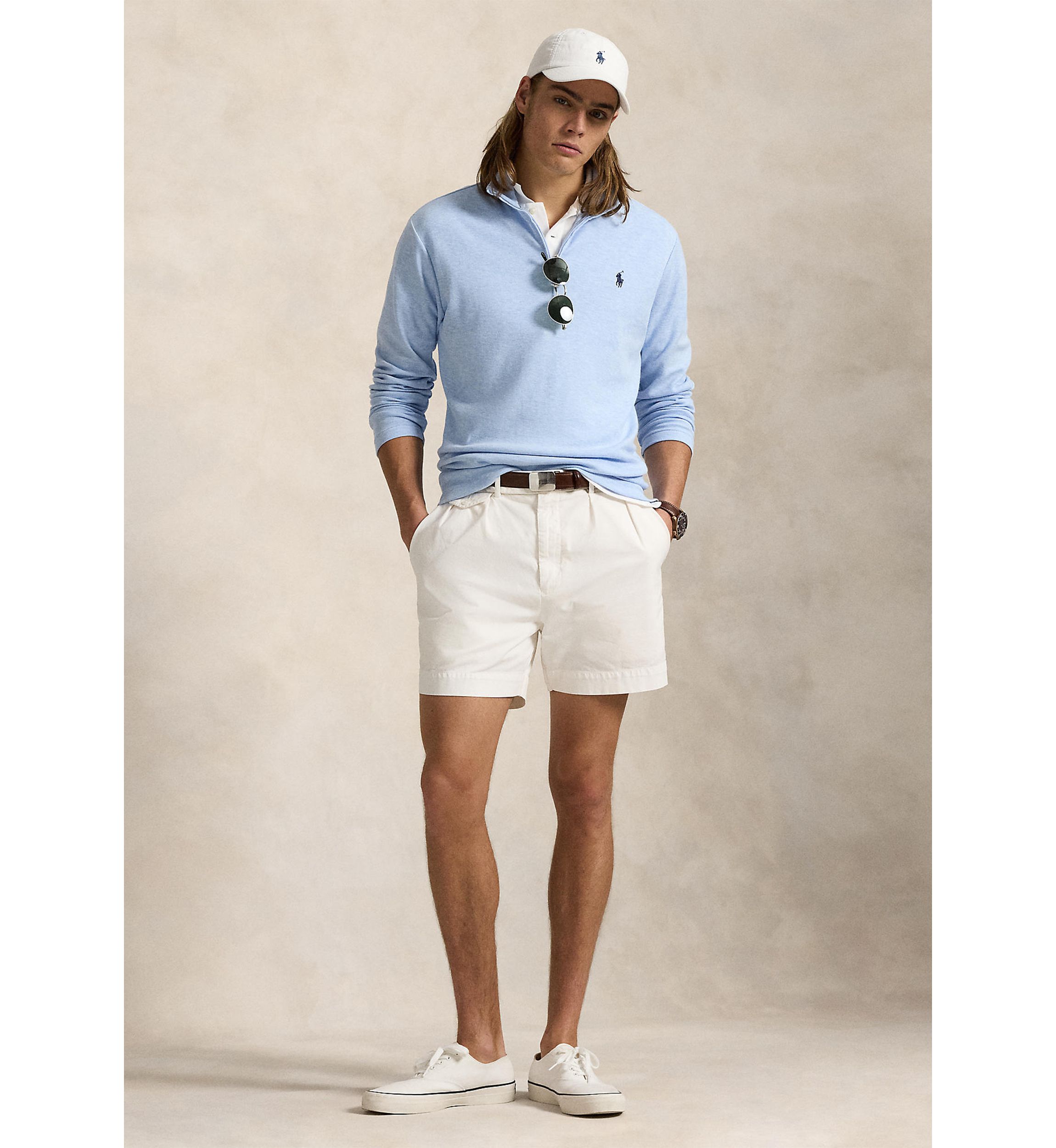 Cotton Blend Jacquard Pullover Sweater