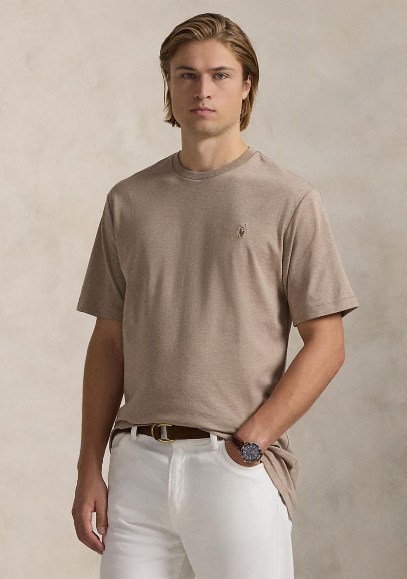 Big & Tall Soft Cotton Crew Neck T-Shirt 