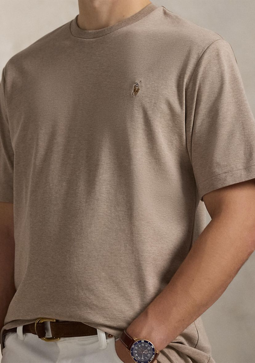 Big & Tall Soft Cotton Crew Neck T-Shirt 