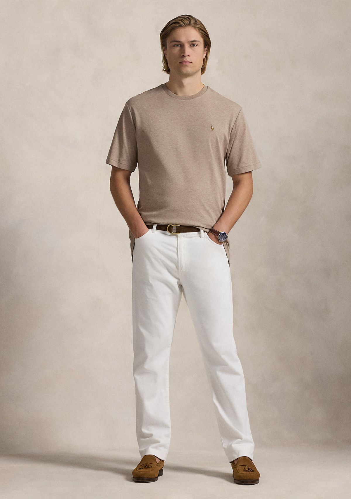 Big & Tall Soft Cotton Crew Neck T-Shirt 