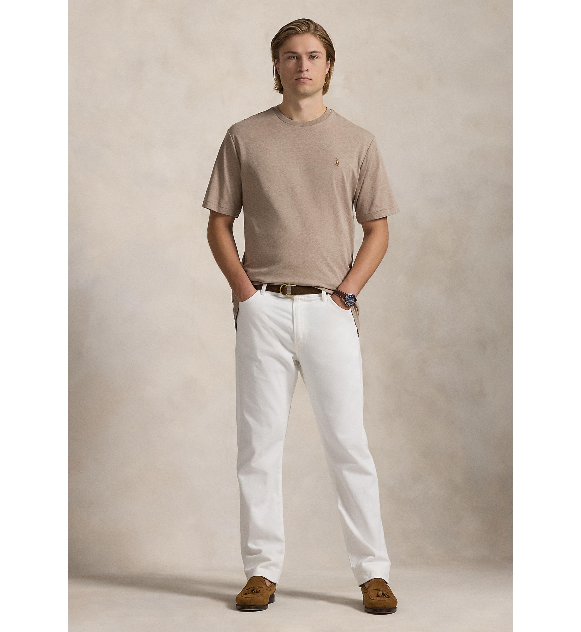 Big & Tall Soft Cotton Crew Neck T-Shirt 