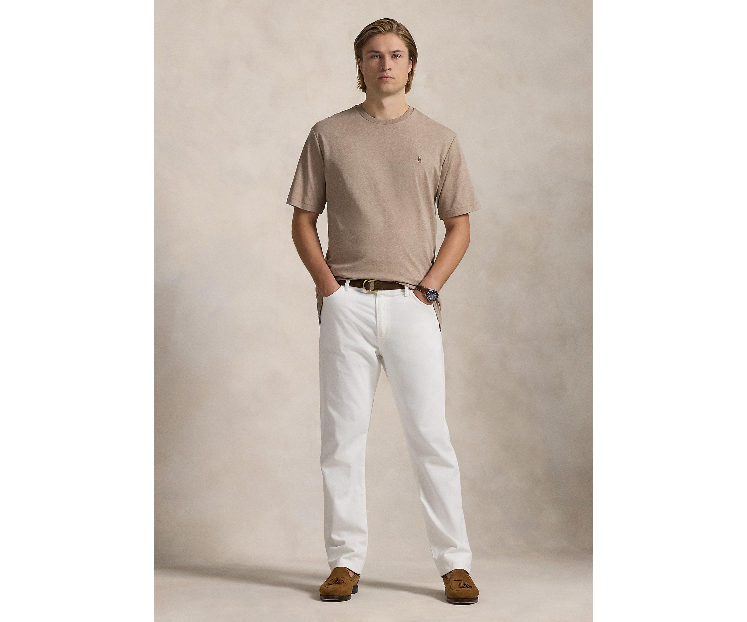 Big & Tall Soft Cotton Crew Neck T-Shirt 