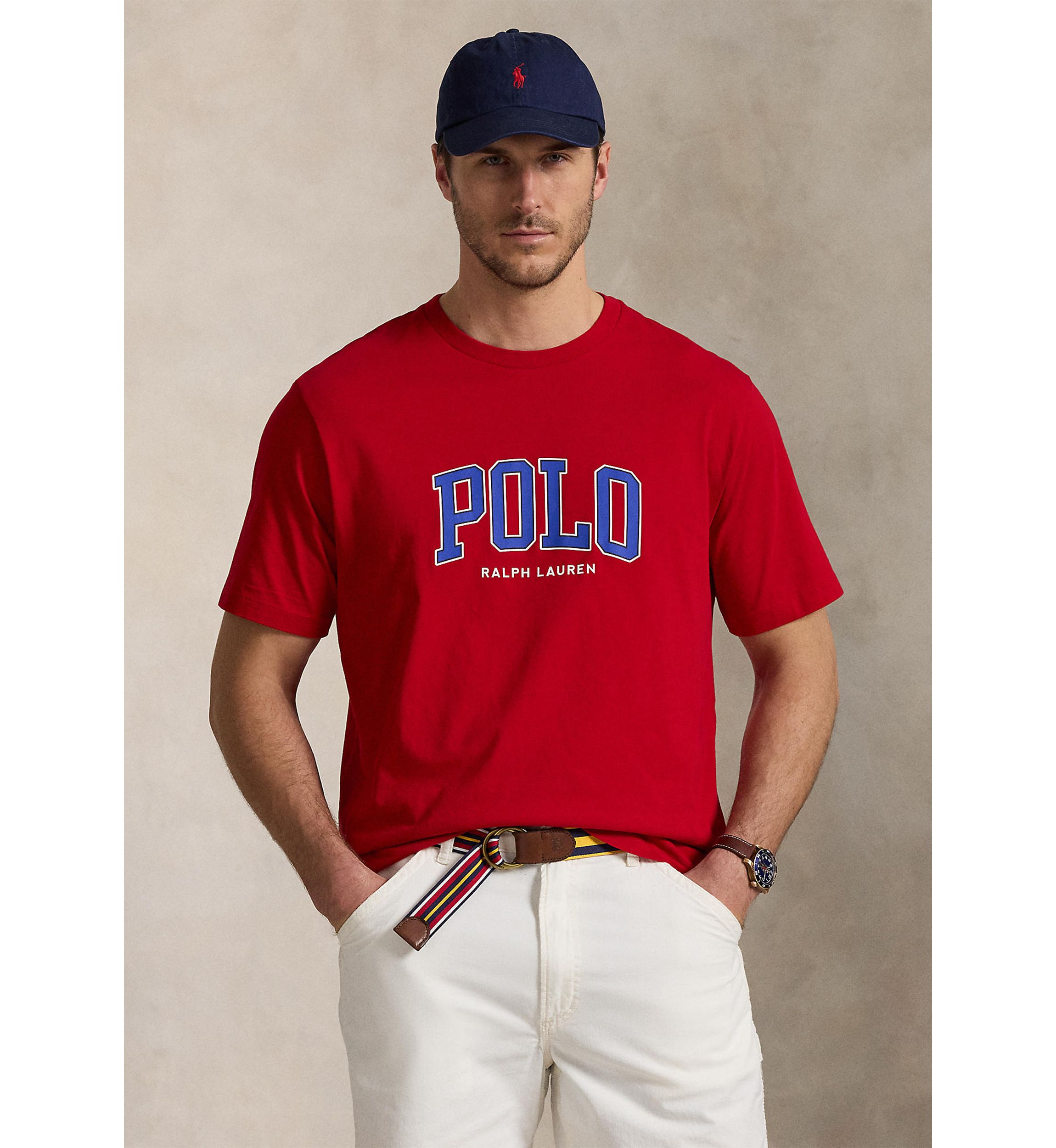 Big & Tall Logo Jersey Graphic T-Shirt
