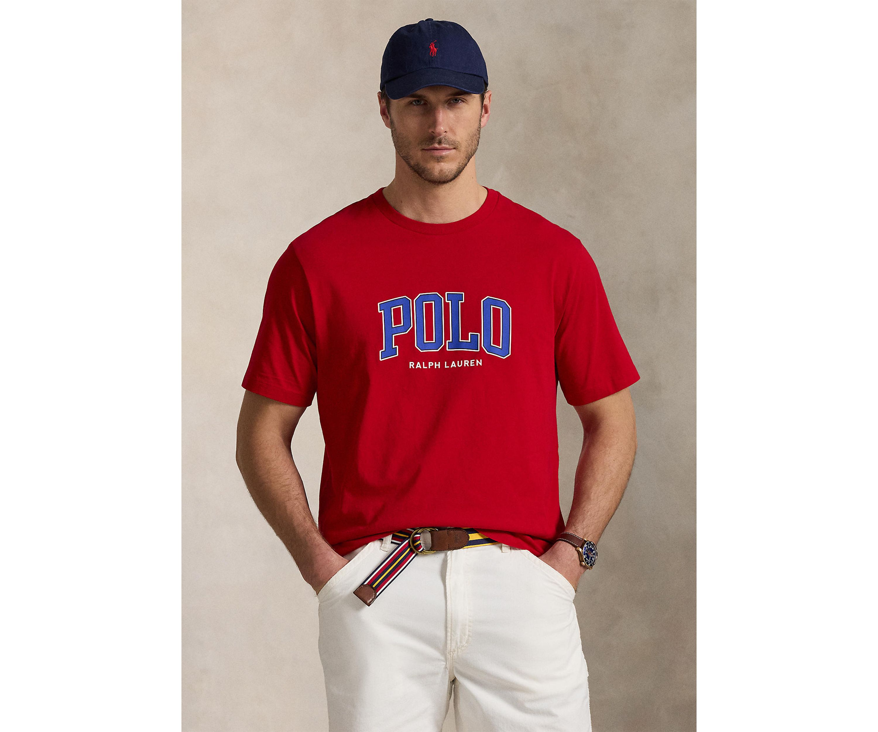 Big & Tall Logo Jersey Graphic T-Shirt