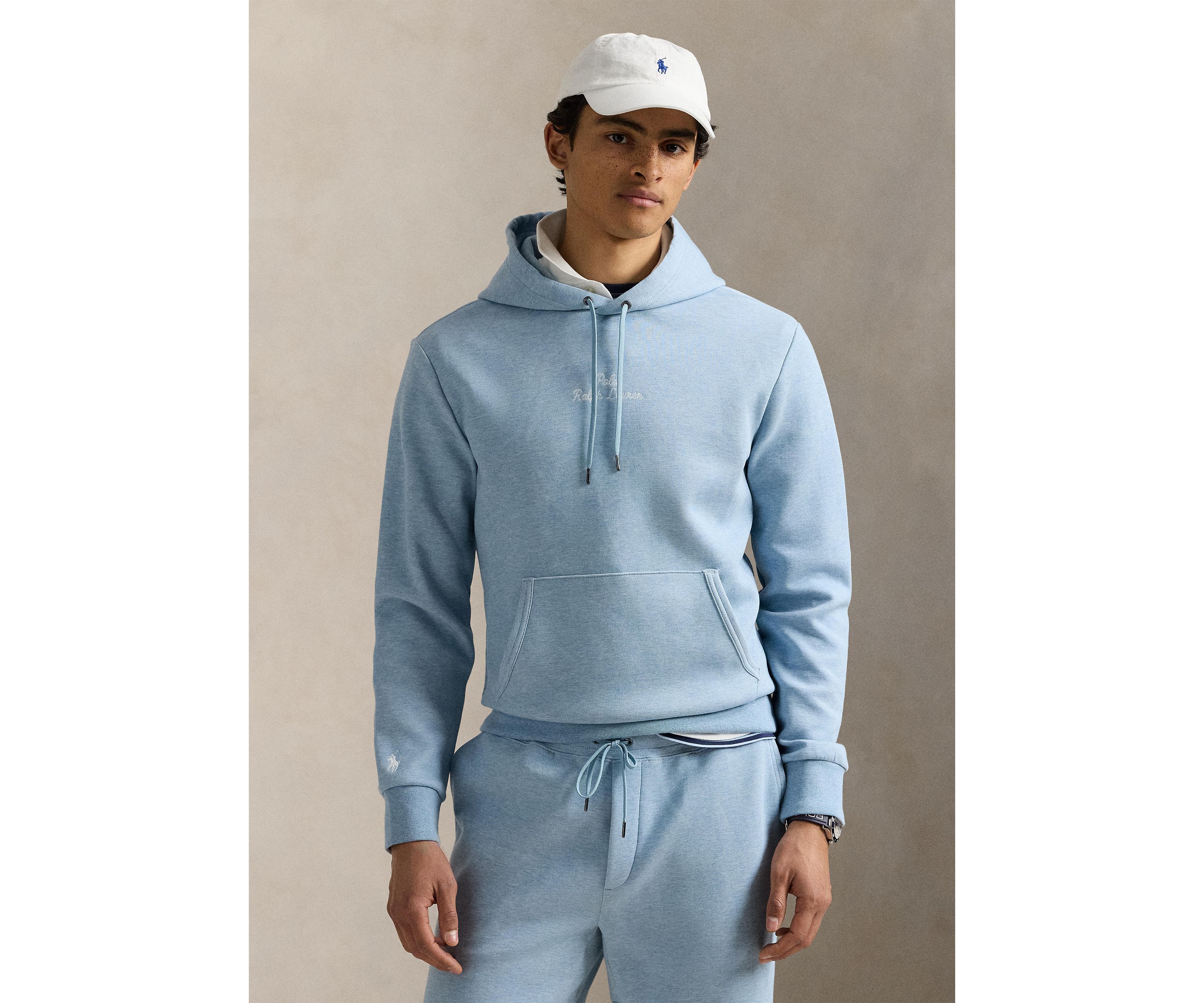 Logo Double Knit Hoodie