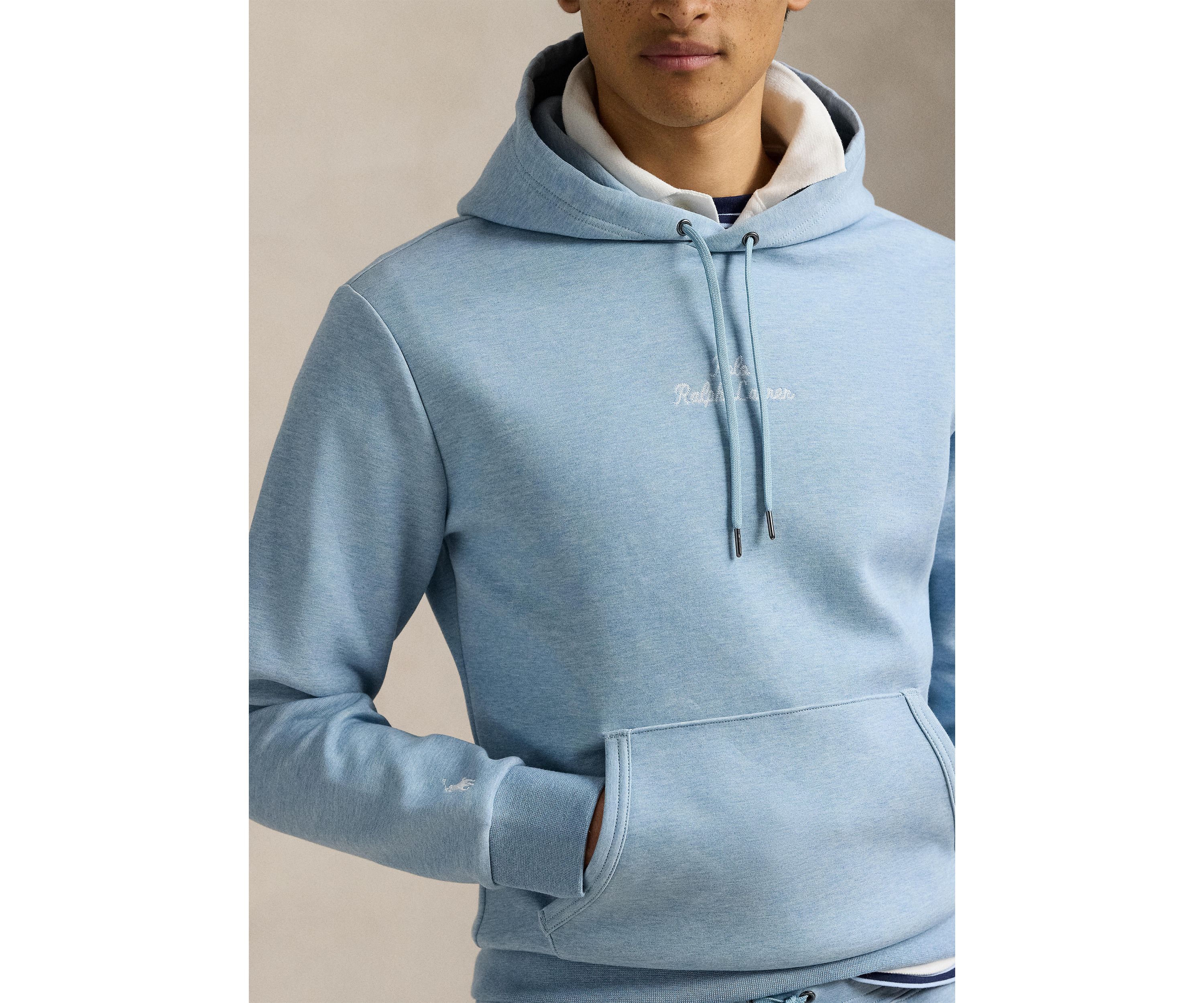 Logo Double Knit Hoodie