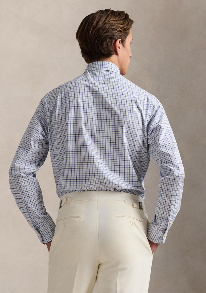 Classic Tattersall Stretch Poplin Shirt