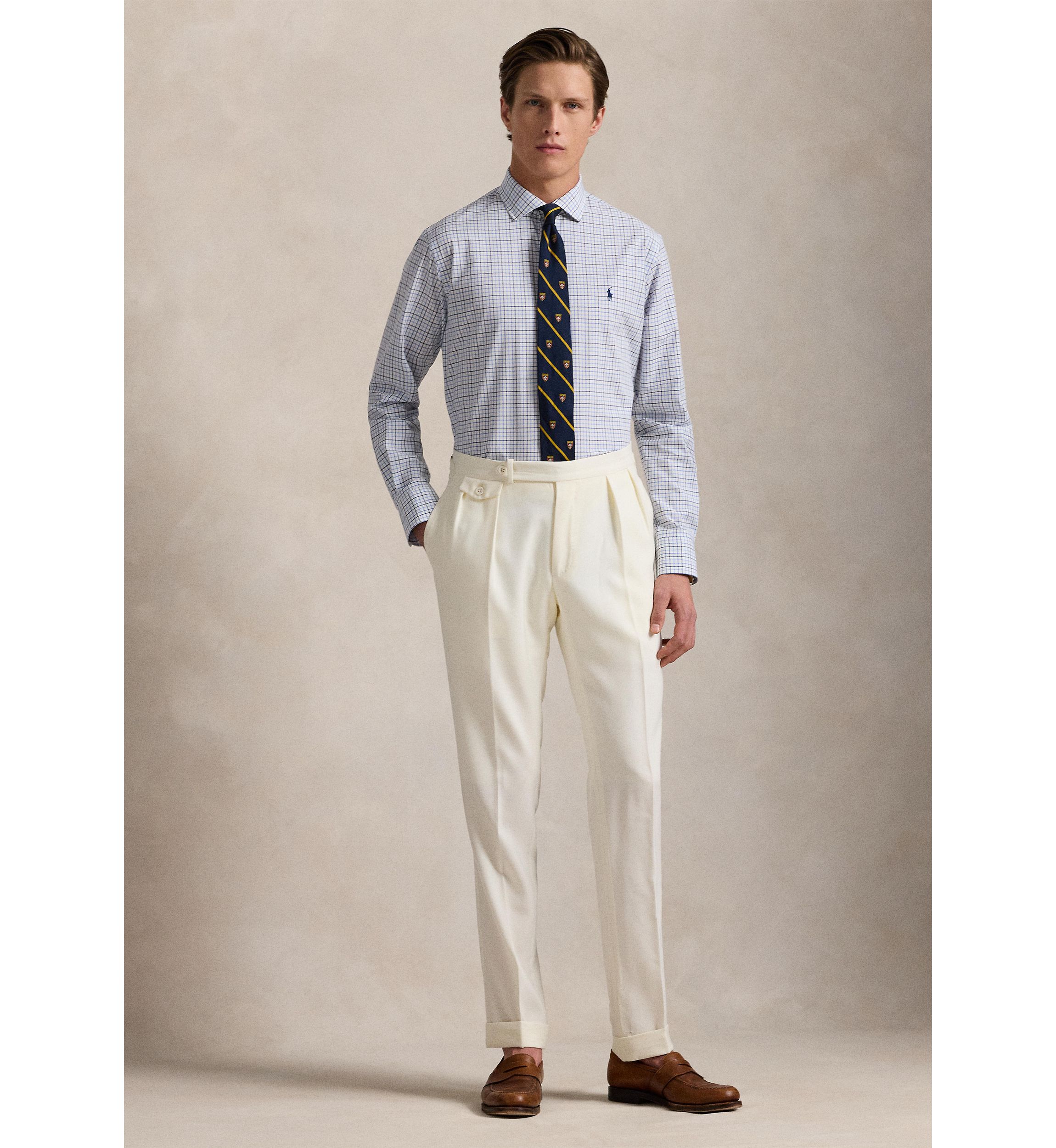 Classic Tattersall Stretch Poplin Shirt