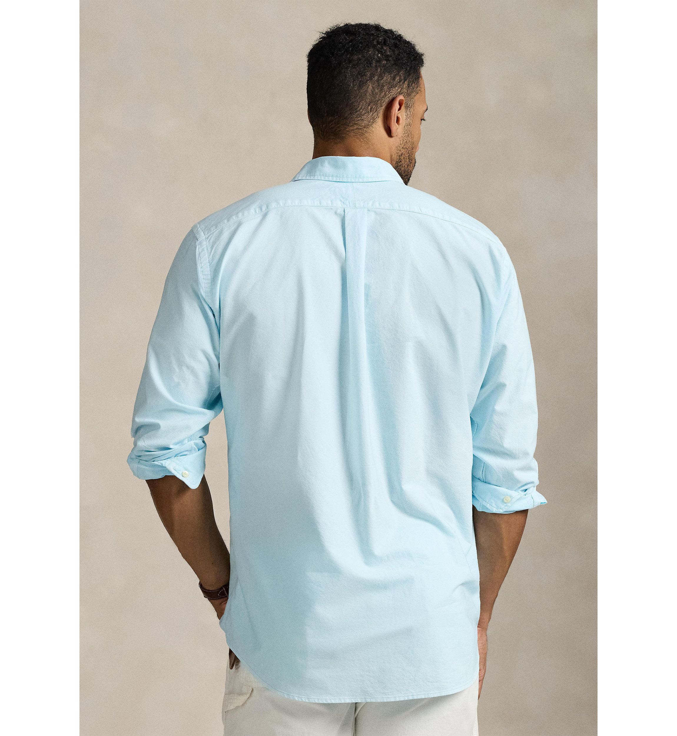 Big & Tall Mineral-Dyed Oxford Shirt
