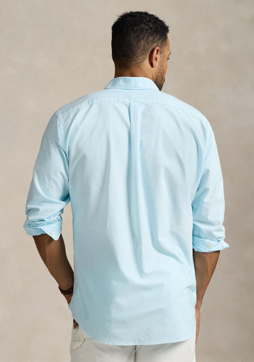 Big & Tall Mineral-Dyed Oxford Shirt