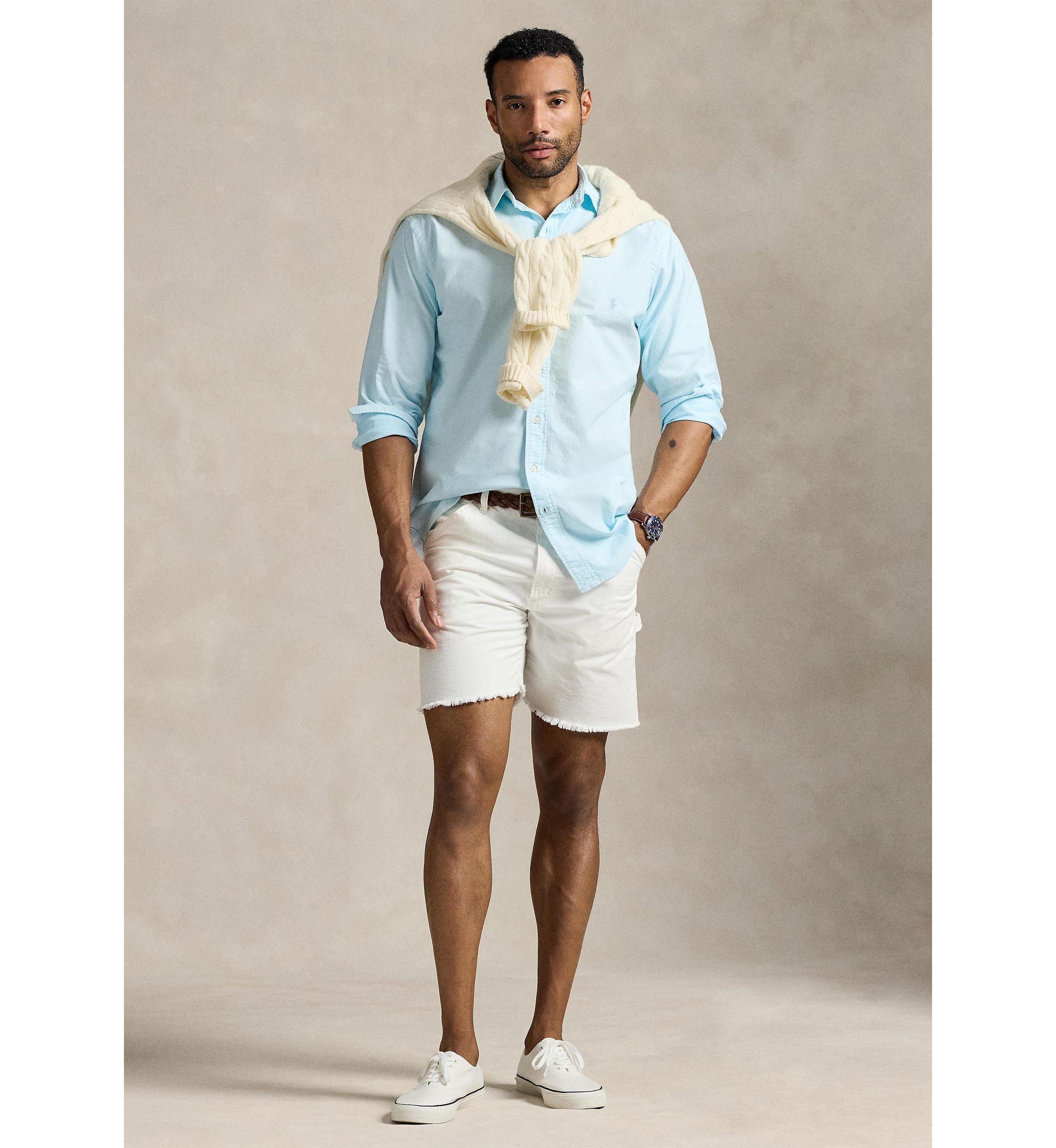 Big & Tall Mineral-Dyed Oxford Shirt