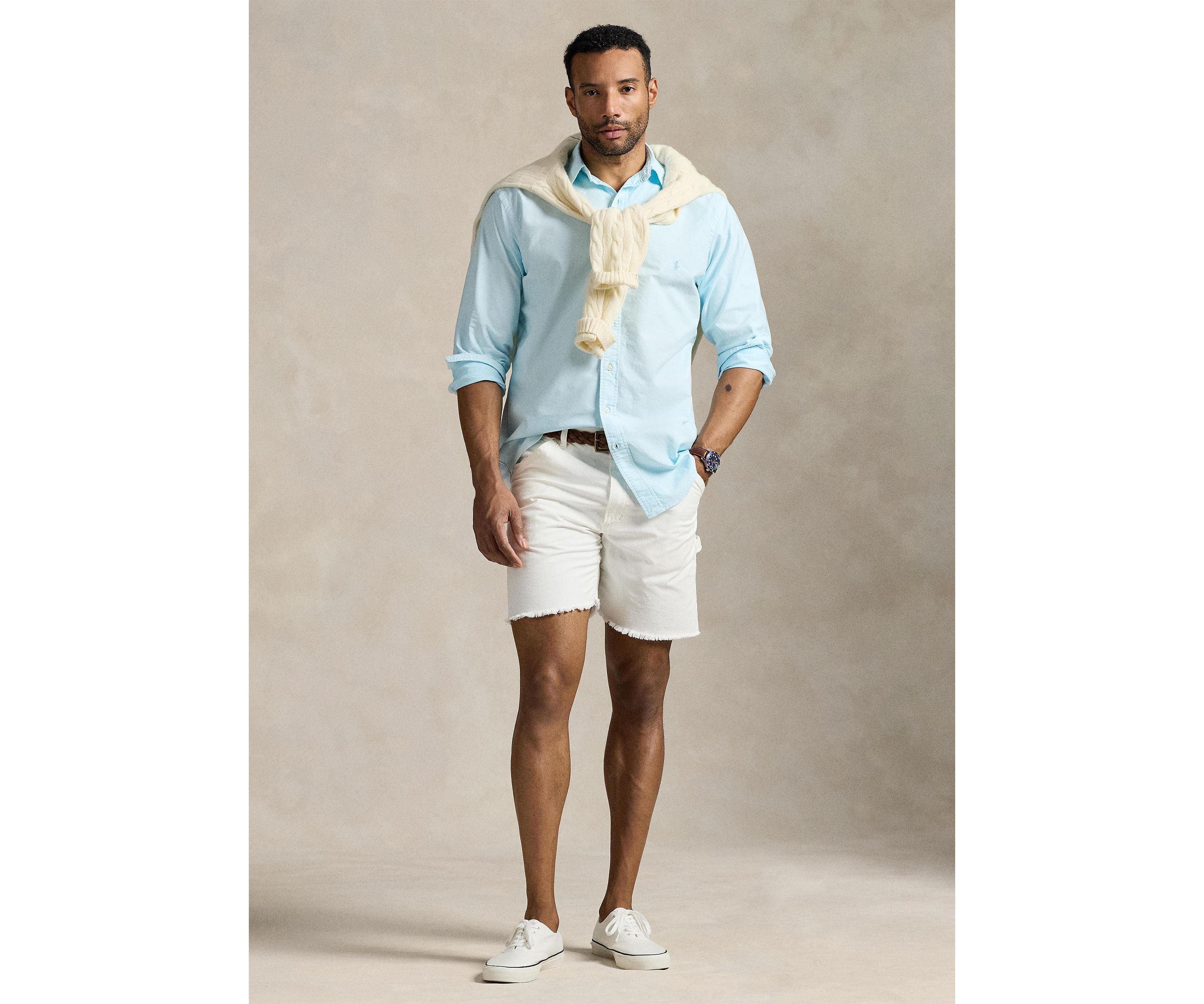 Big & Tall Mineral-Dyed Oxford Shirt
