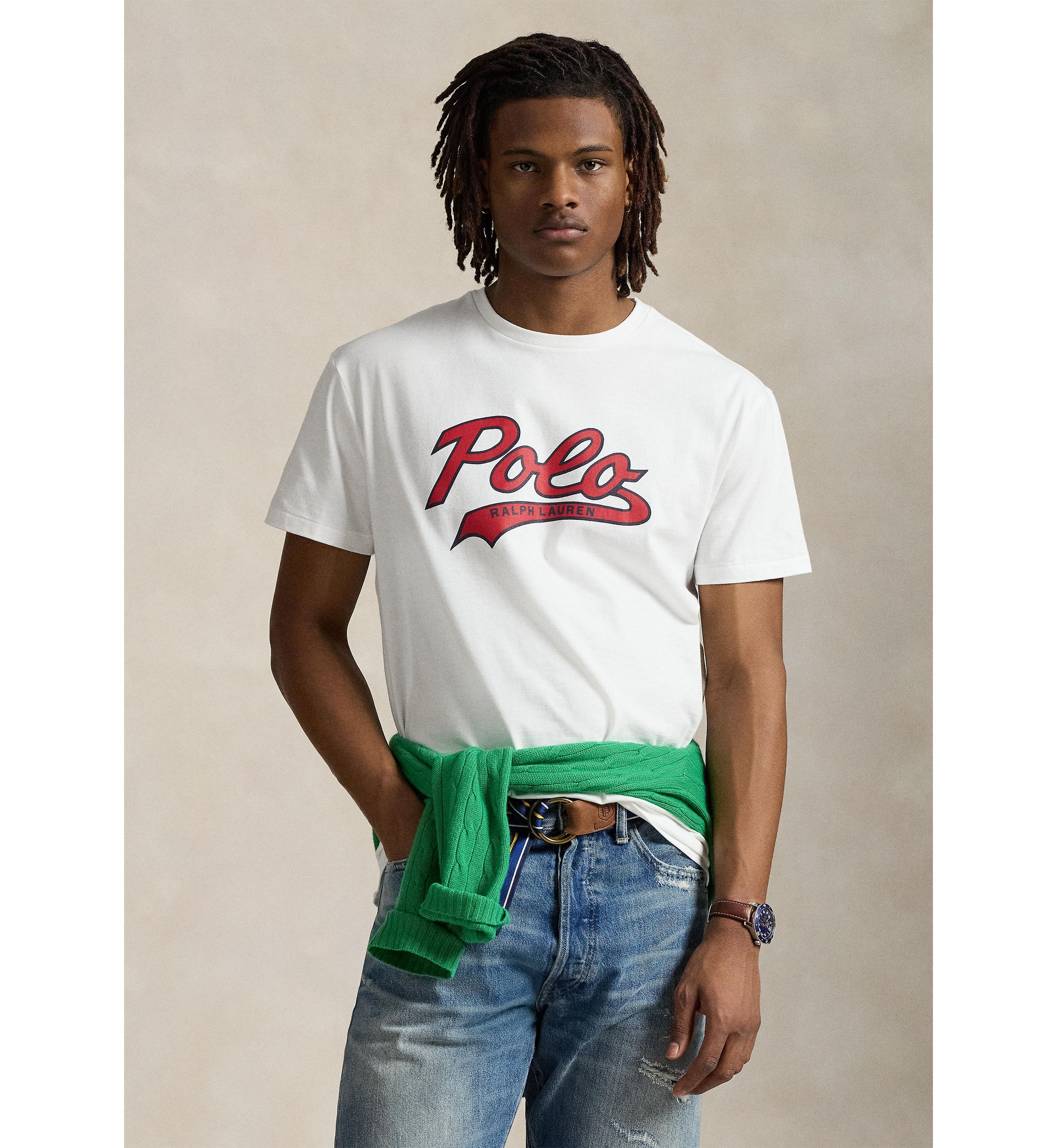 Classic Fit Jersey Graphic T-Shirt