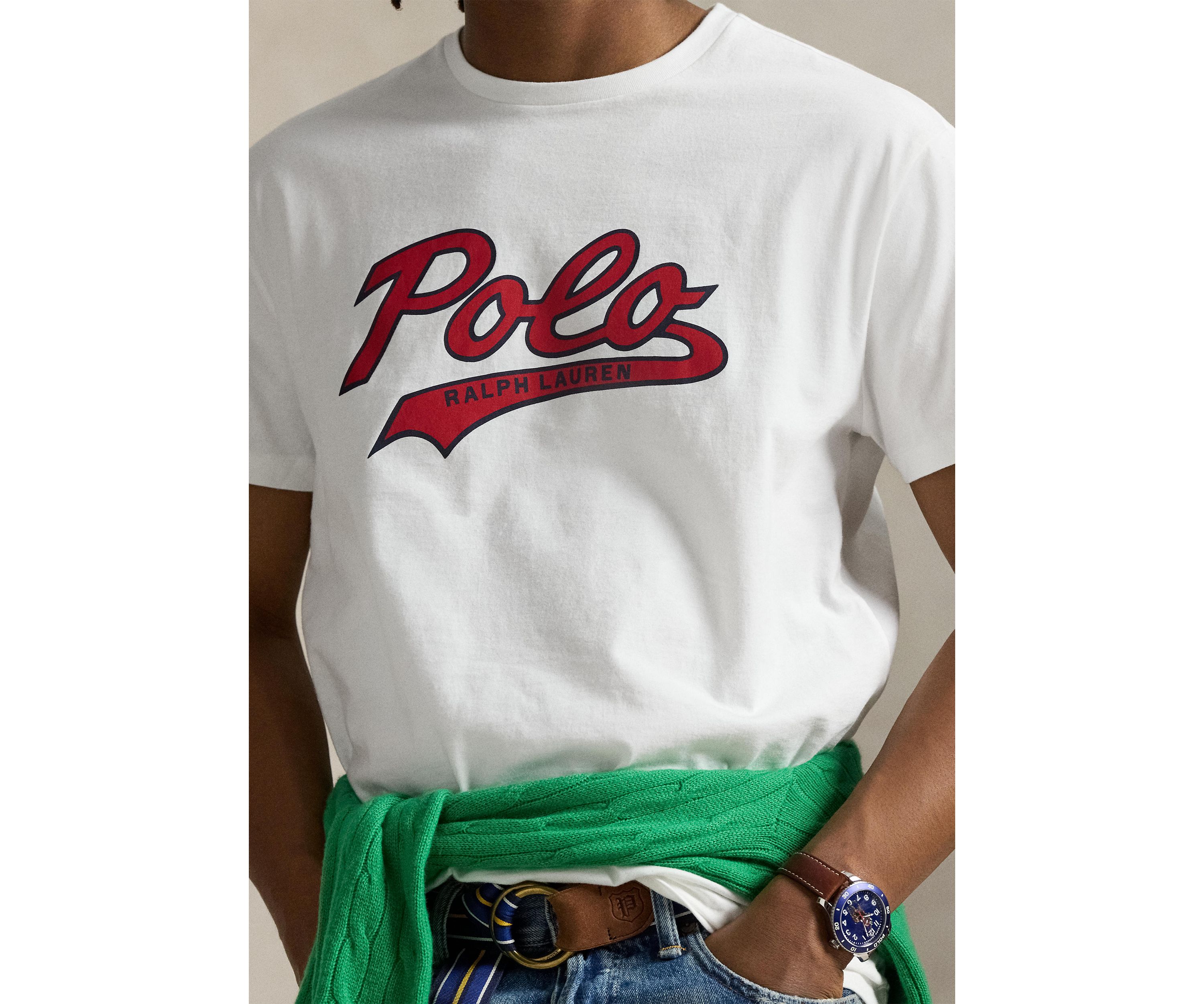 Classic Fit Jersey Graphic T-Shirt