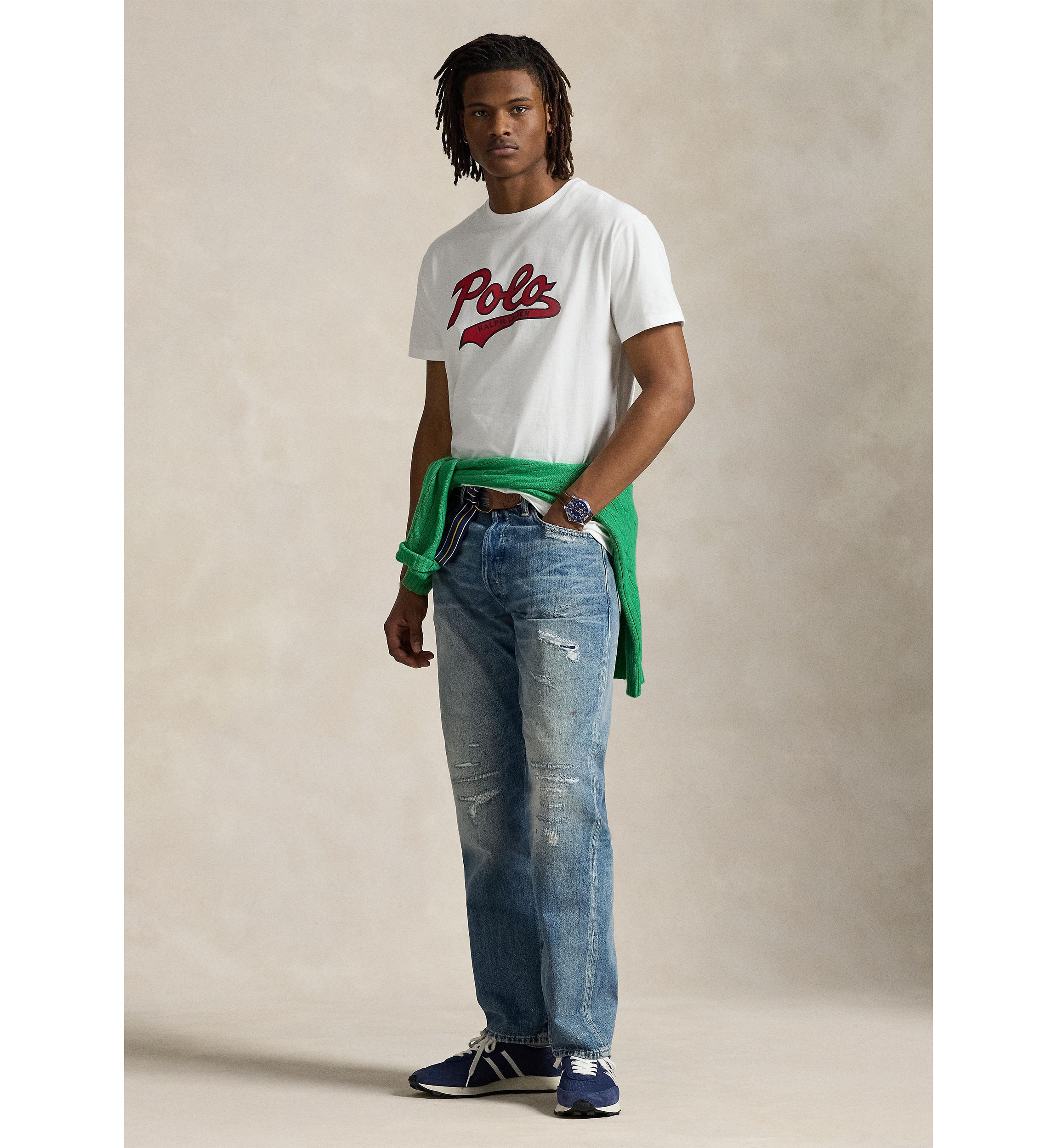 Classic Fit Jersey Graphic T-Shirt