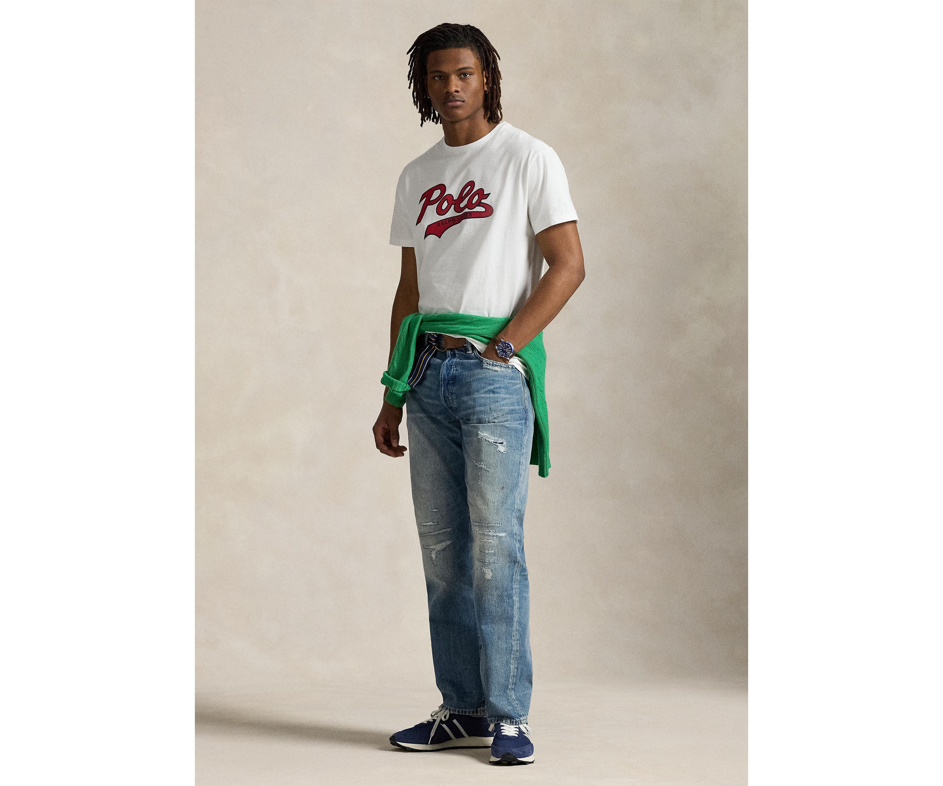 Classic Fit Jersey Graphic T-Shirt