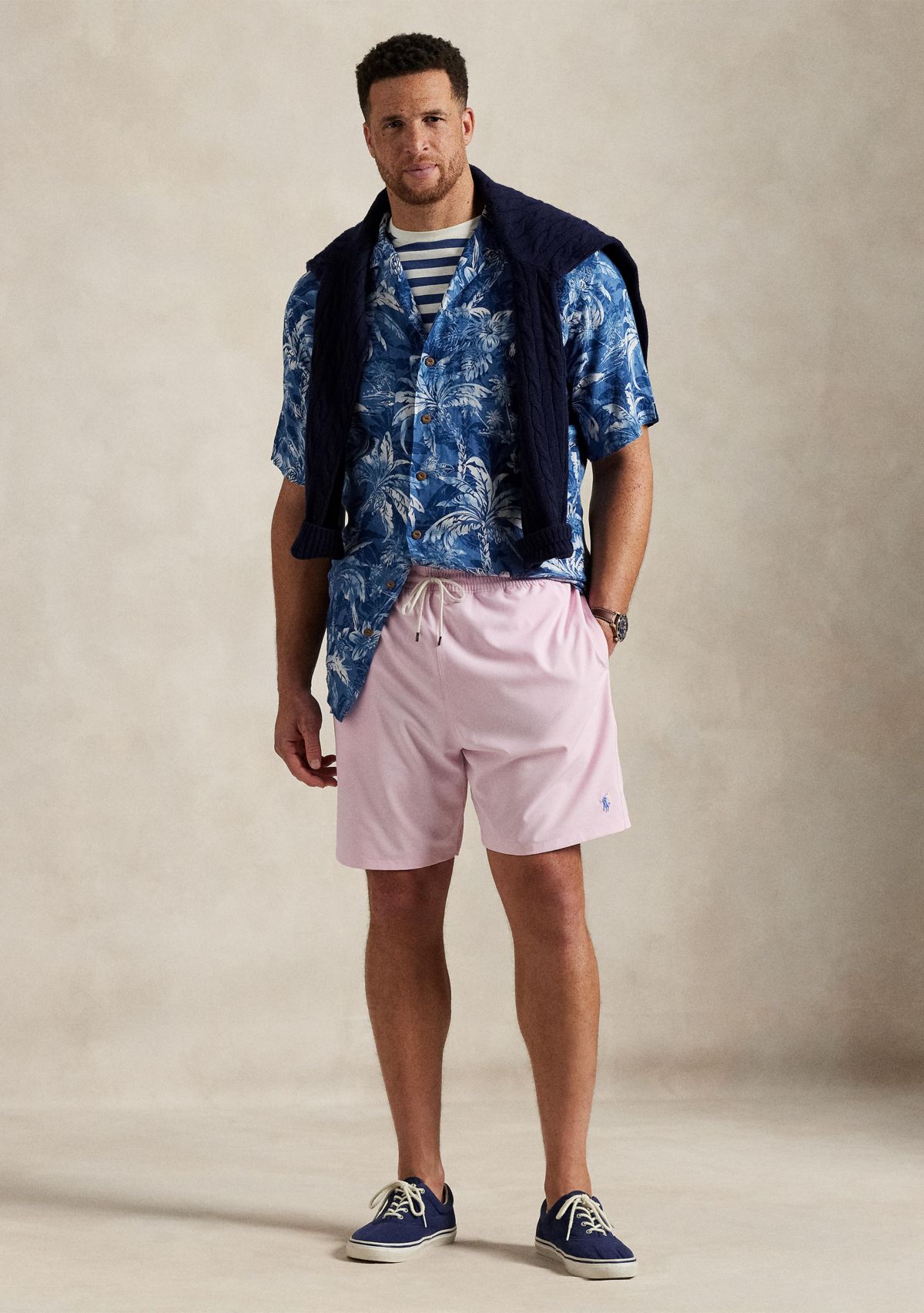Big & Tall Traveler Stretch Classic Fit Swim Trunks