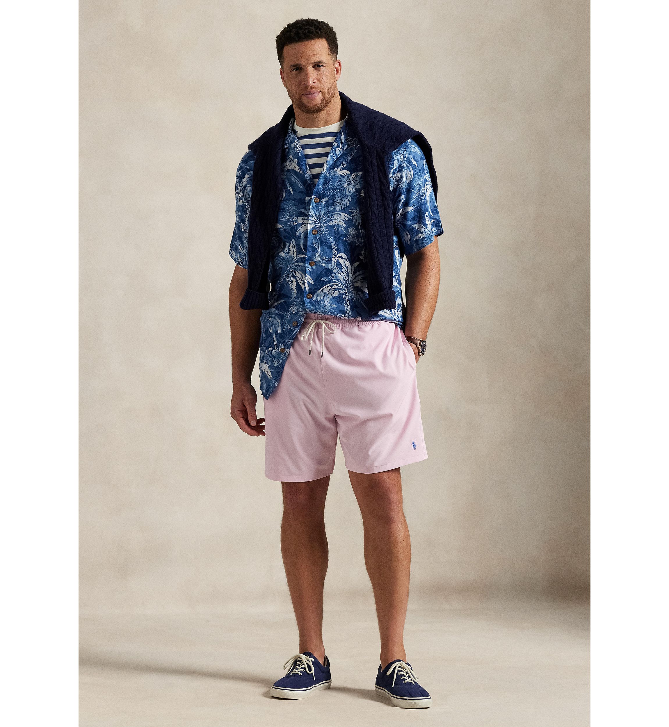 Big & Tall Traveler Stretch Classic Fit Swim Trunks