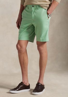 Polo Ralph Lauren Men's Twill Performance Tech Shorts, Mint, 34