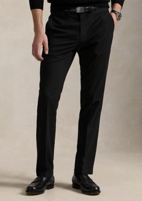 Polo Ralph Lauren Men's Manhasset Stretch Straight Fit Pants, Black, 40 x 30