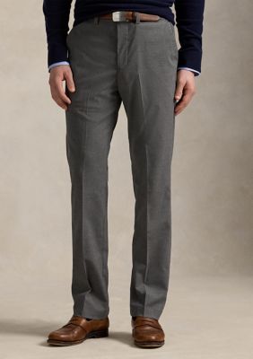 Polo Ralph Lauren Manhasset Stretch Straight Fit Pants, Grey, 38 x 30