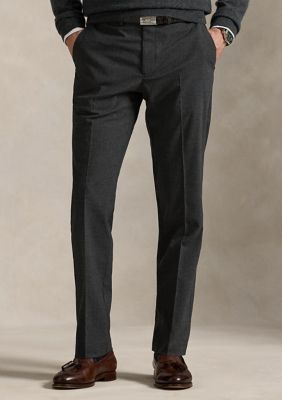 Polo Ralph Lauren Manhasset Stretch Straight Fit Pants, Grey, 38 x 30