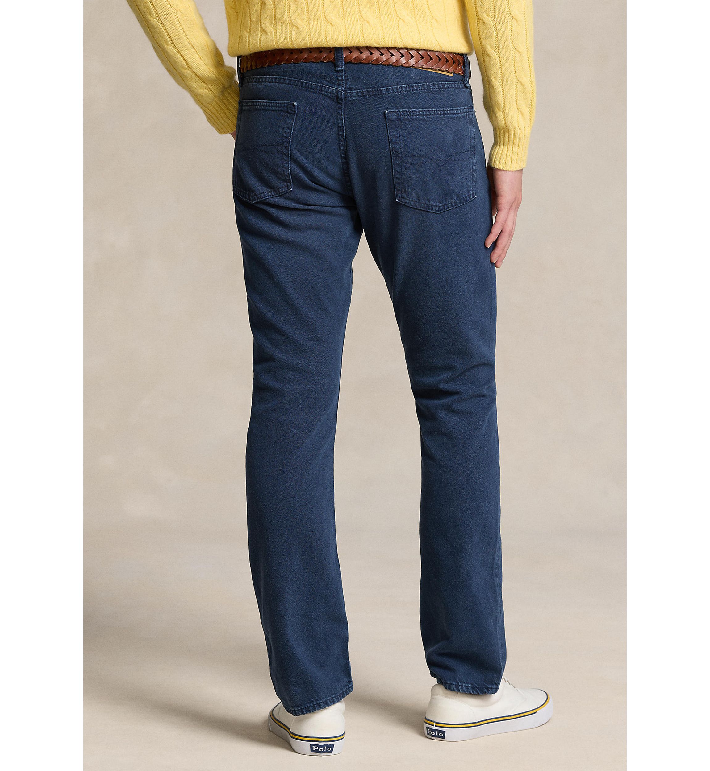 Varick Slim Straight Garment-Dyed Jeans