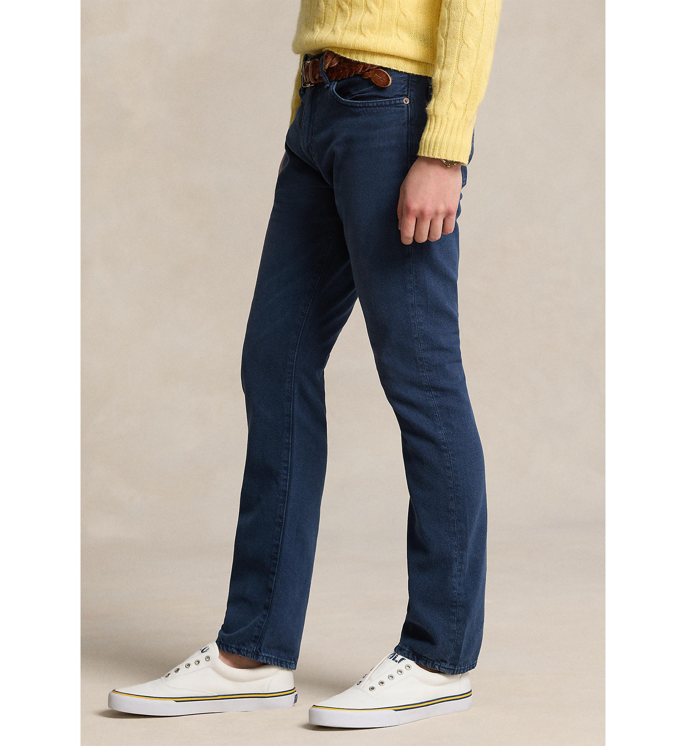 Varick Slim Straight Garment-Dyed Jeans