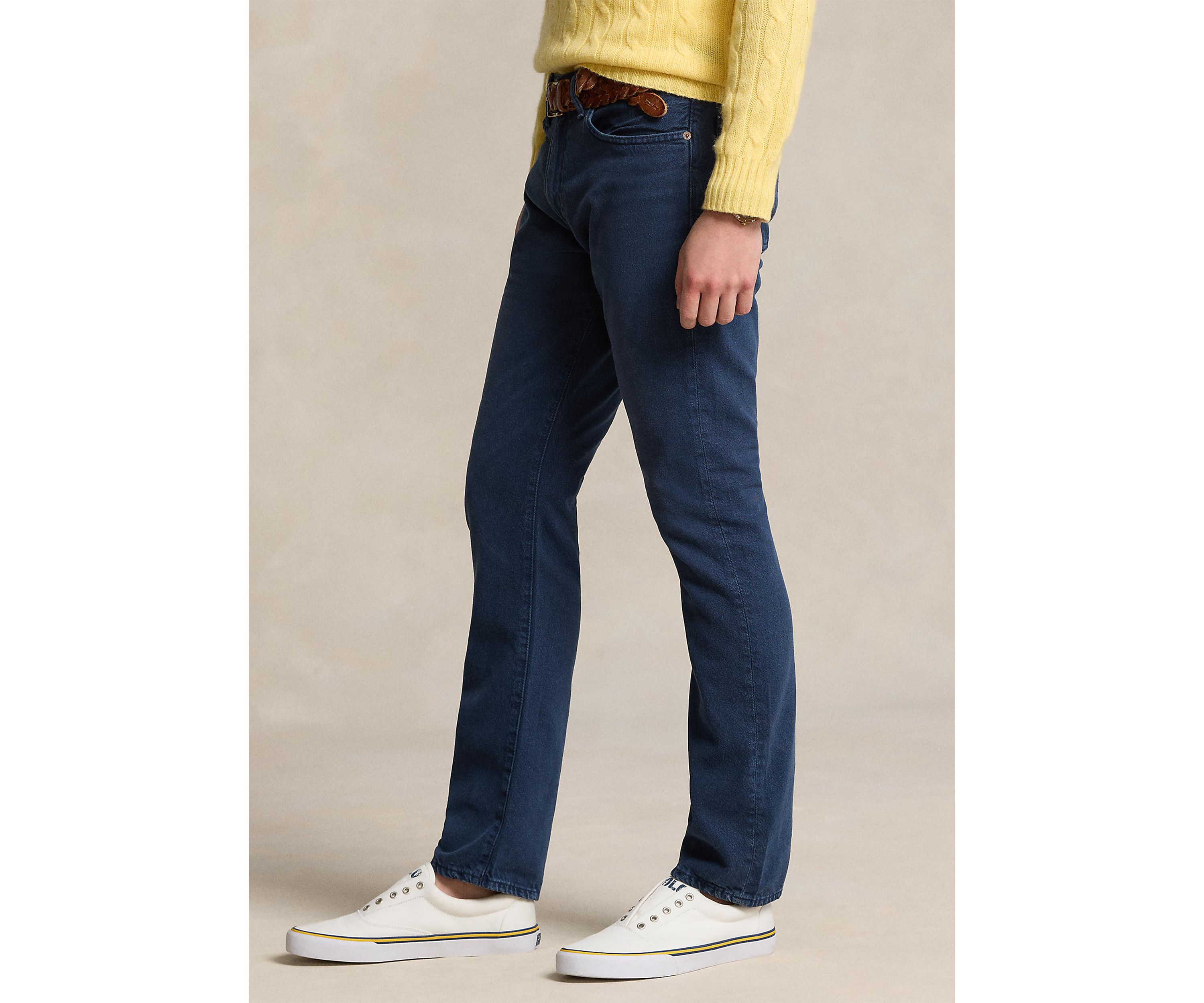 Varick Slim Straight Garment-Dyed Jeans