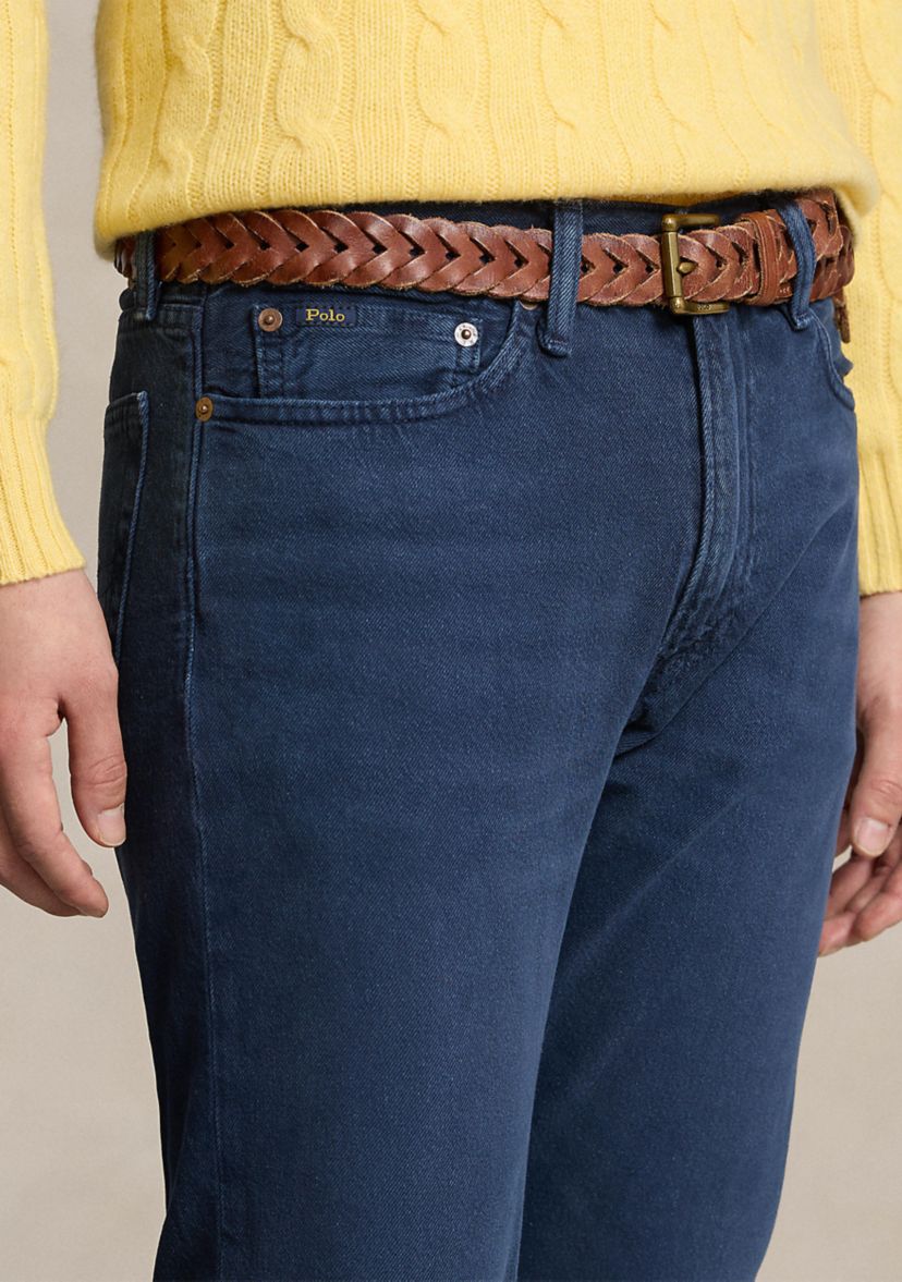 Varick Slim Straight Garment-Dyed Jeans