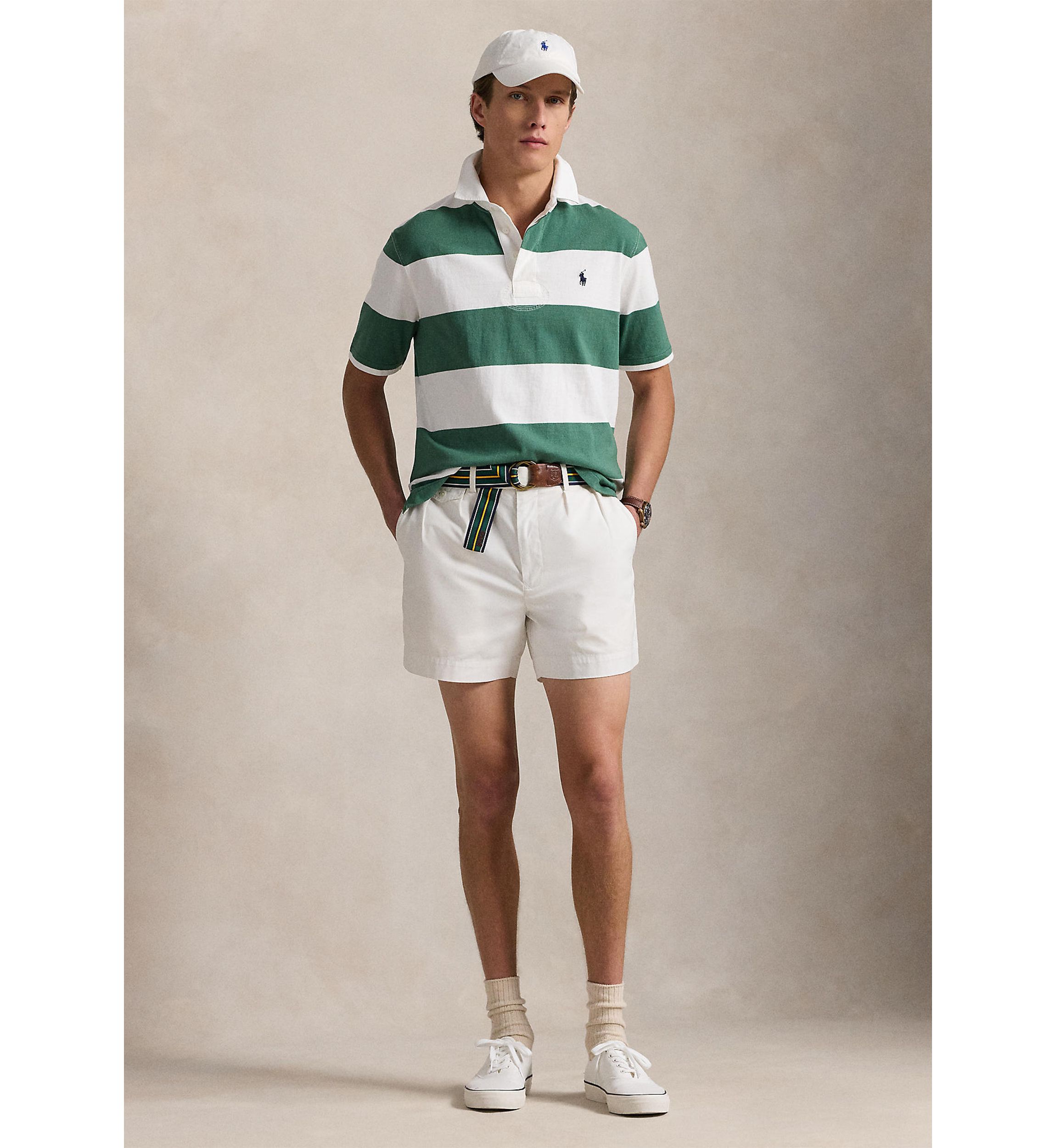 Classic Fit Short Sleeve Rugby Shirt