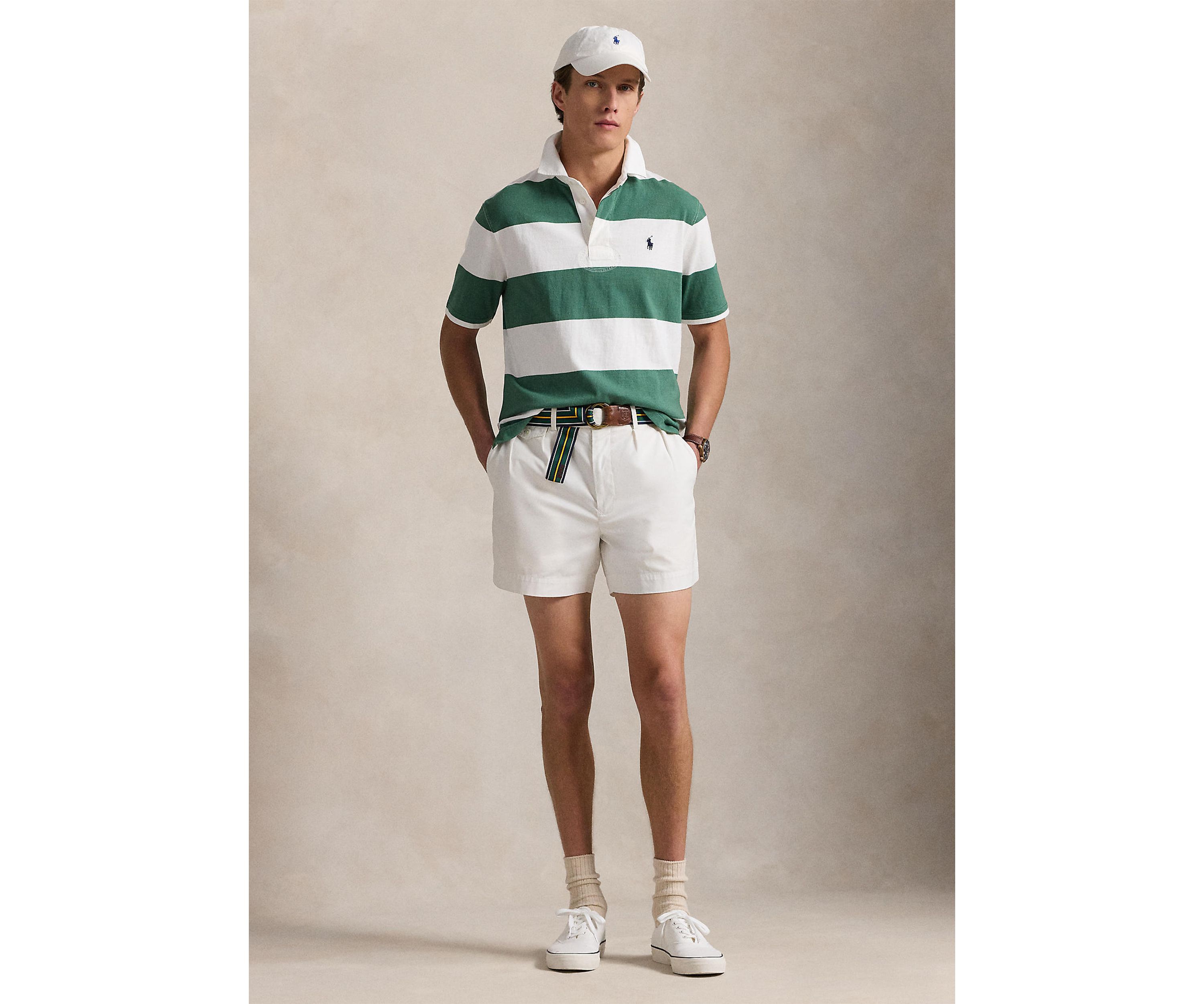 Classic Fit Short Sleeve Rugby Shirt
