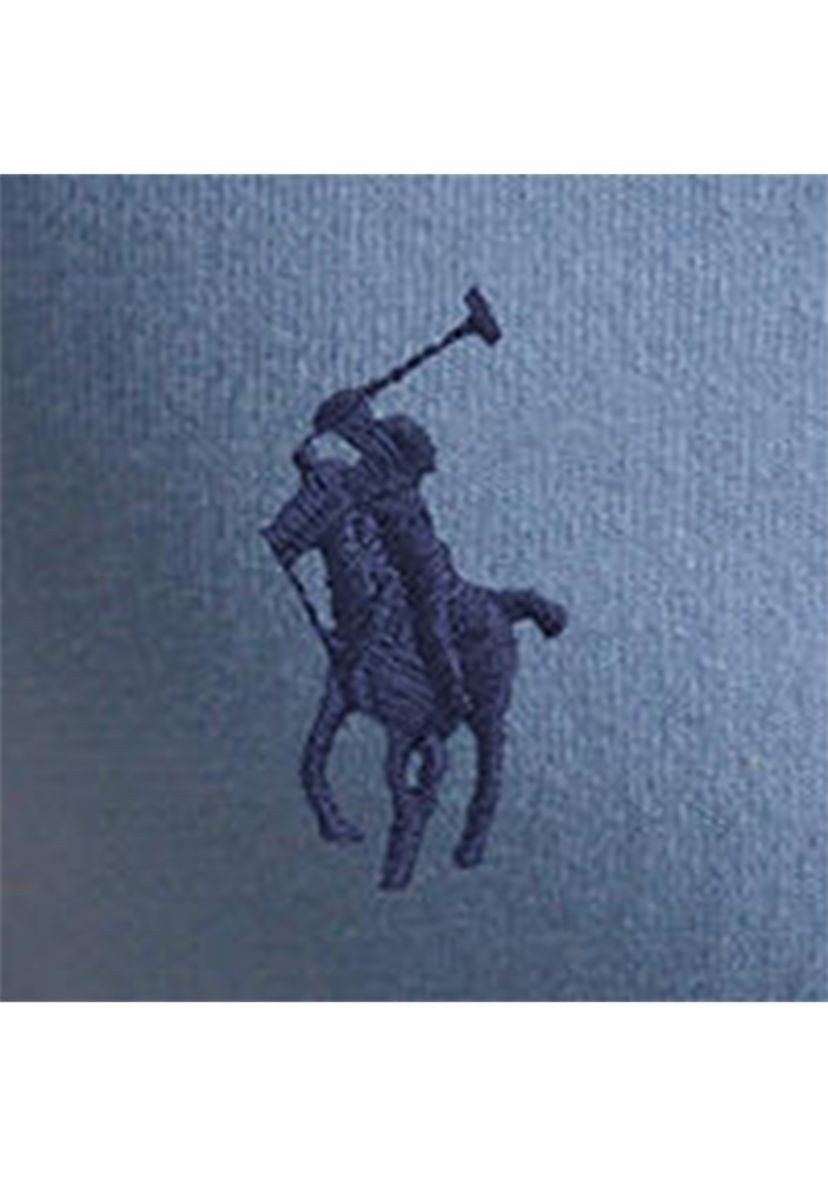  Cotton Polo-Collar Sweater