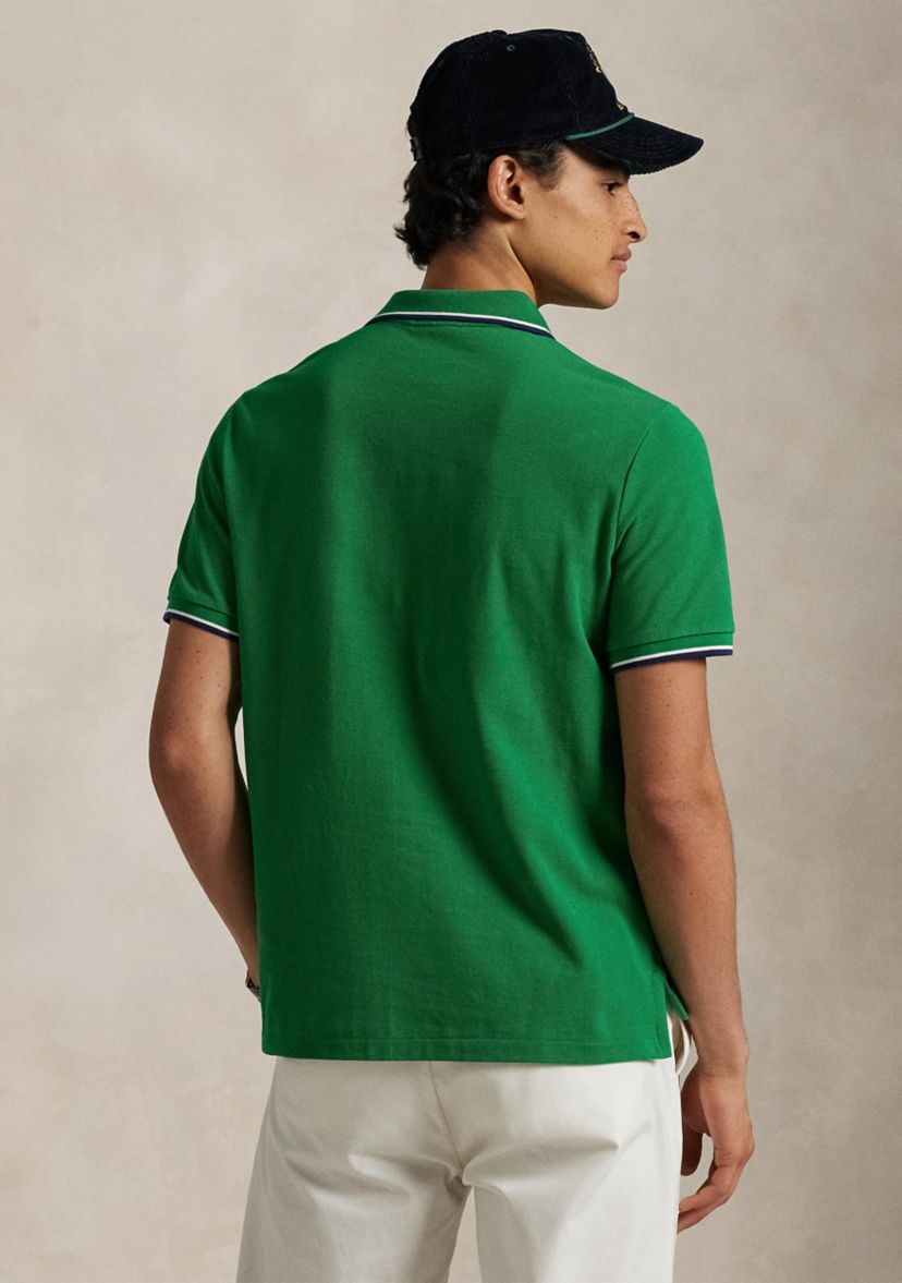 Classic Fit Mesh Polo Shirt