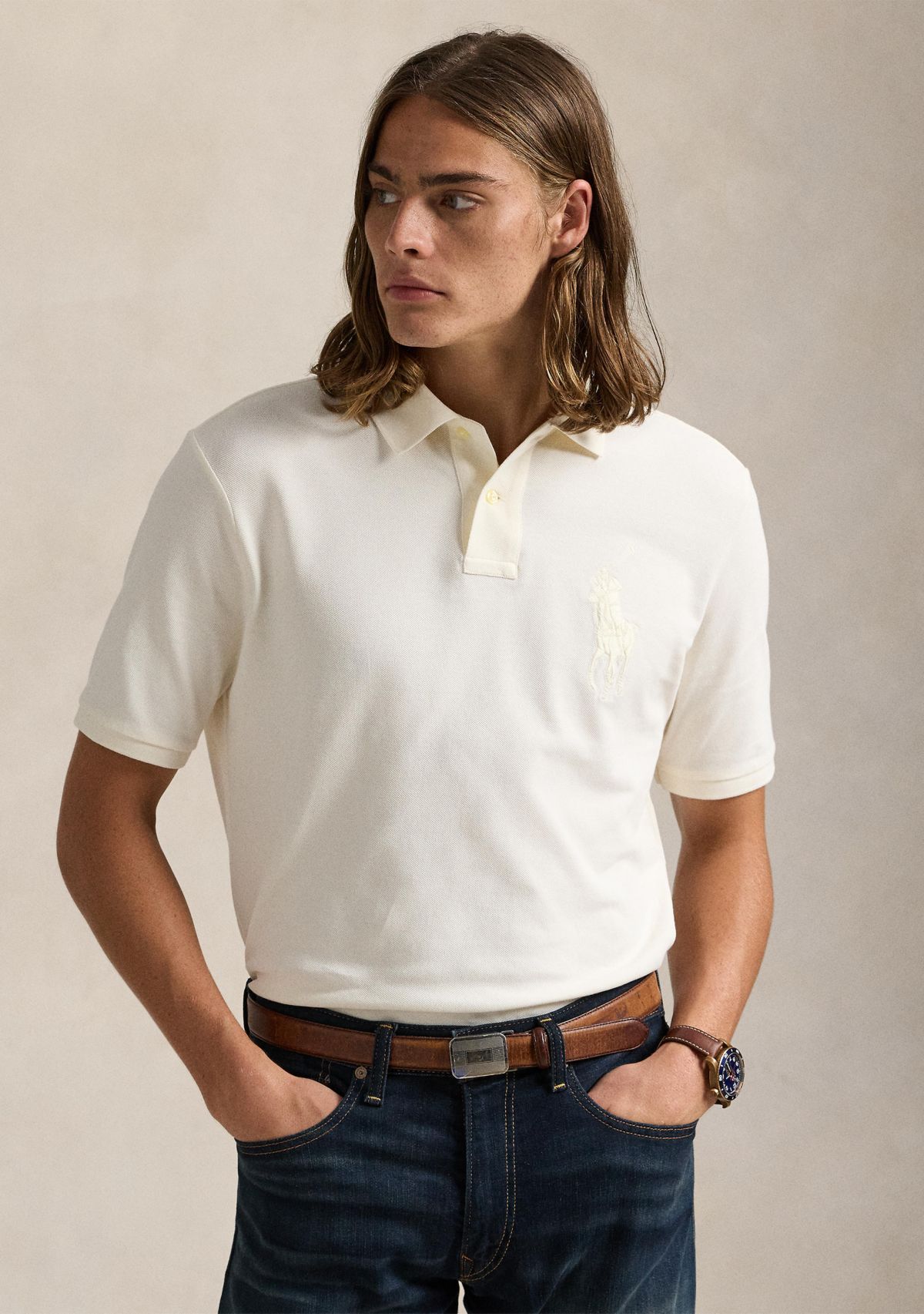 Mesh Polo Shirt 