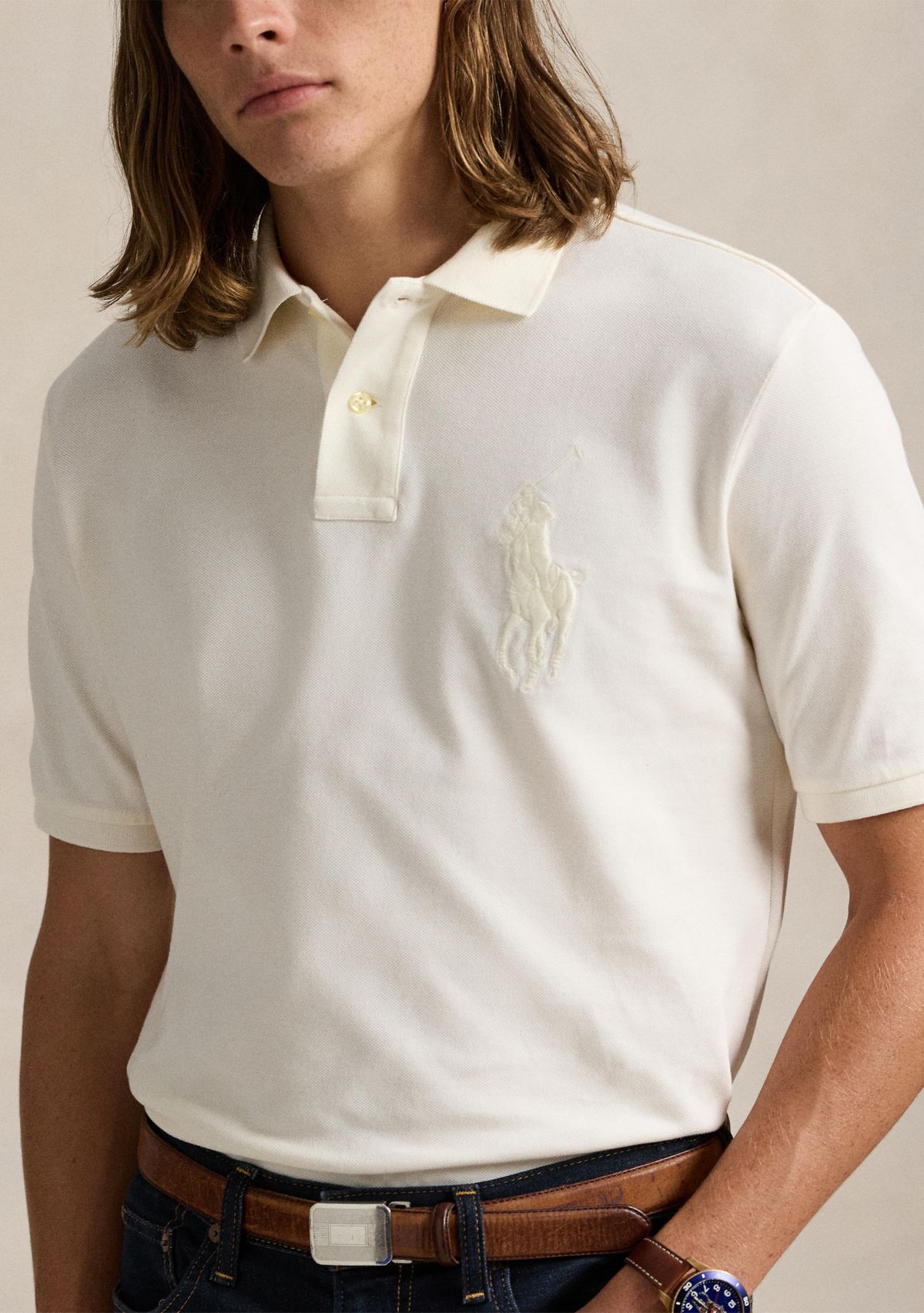 Mesh Polo Shirt 