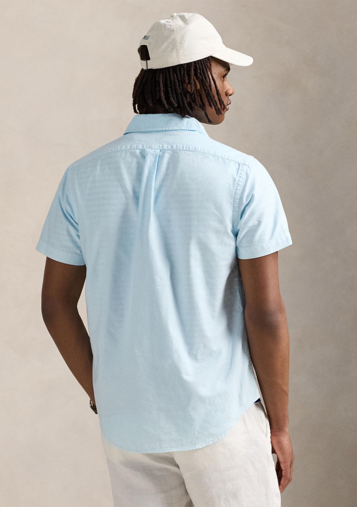 Classic Fit Mineral-Dyed Oxford Shirt