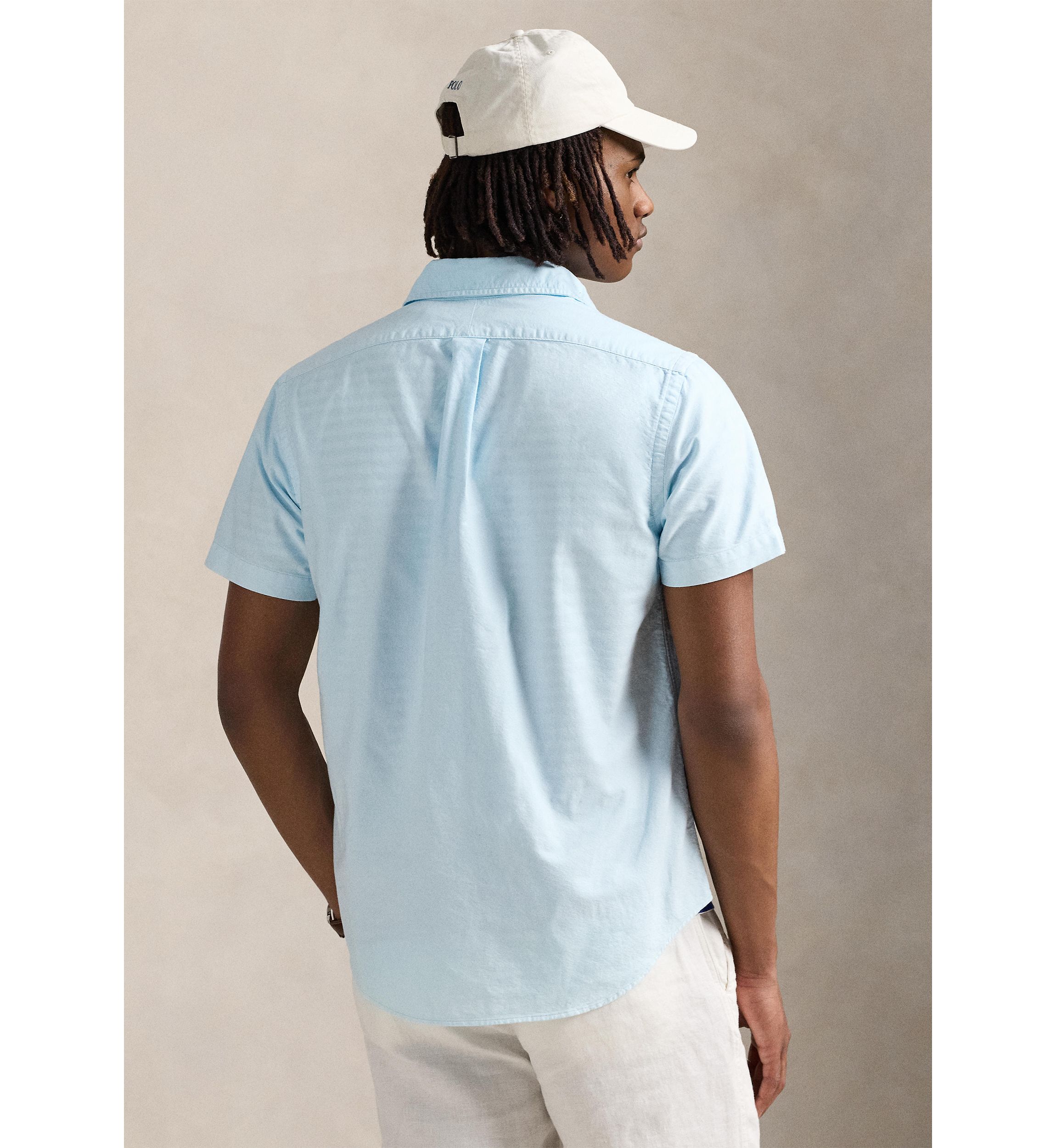 Classic Fit Mineral-Dyed Oxford Shirt