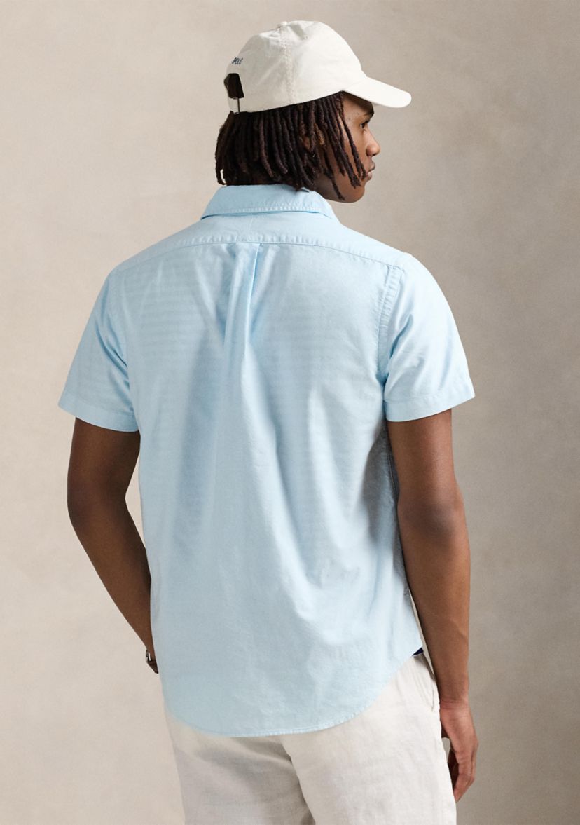 Classic Fit Mineral-Dyed Oxford Shirt