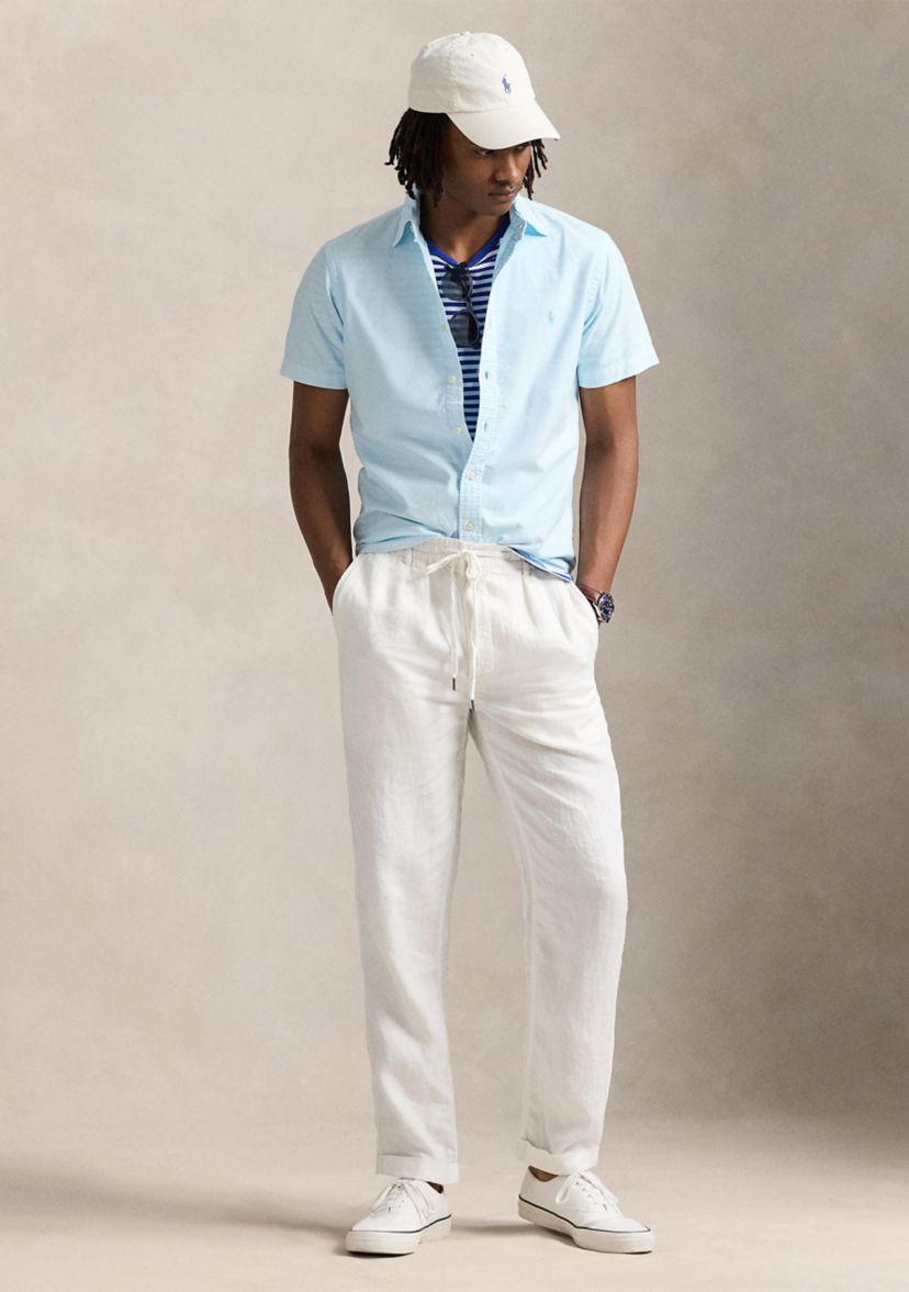 Classic Fit Mineral-Dyed Oxford Shirt