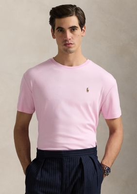 Polo Ralph Lauren Men's Custom Slim Fit Soft Cotton T-Shirt, Pink, Large